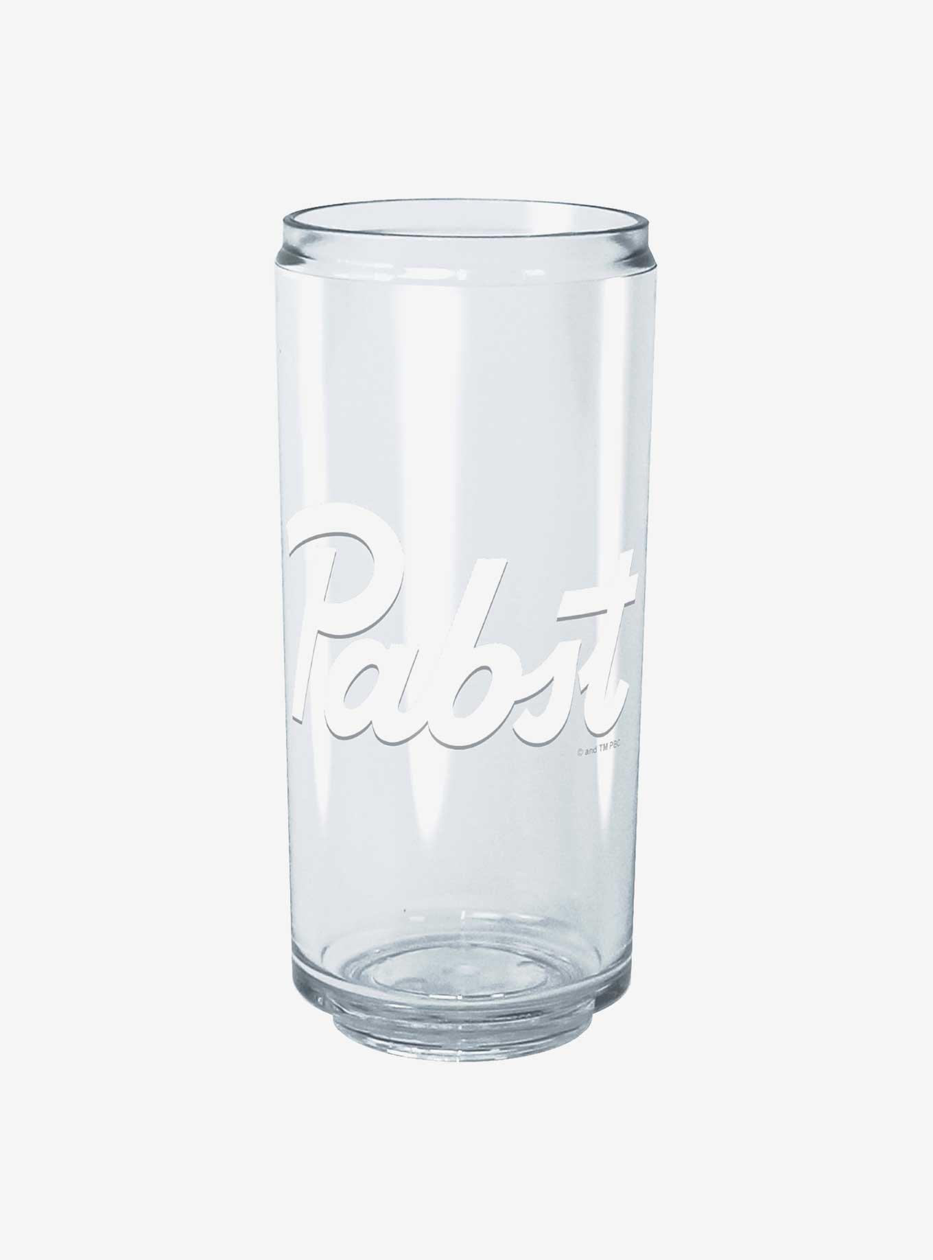 Pabst Blue Ribbon Script Logo Can Cup