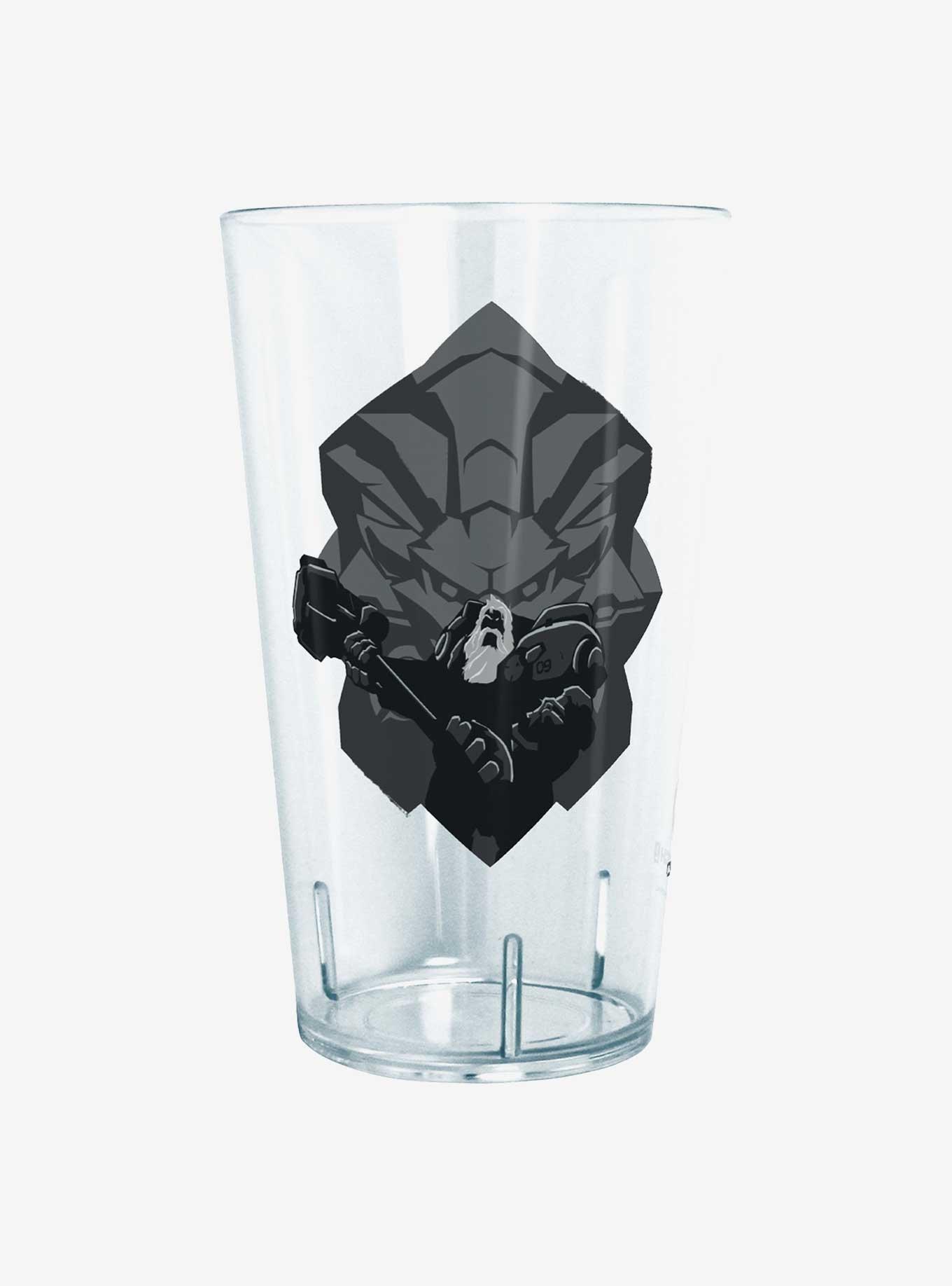 Overwatch Reinhardt Hammer Badge Tritan Cup, , hi-res