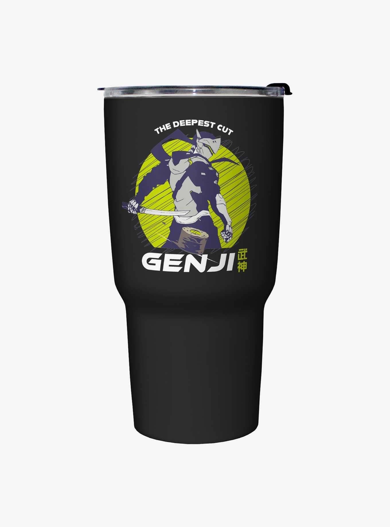 Overwatch Genji Badge Travel Mug