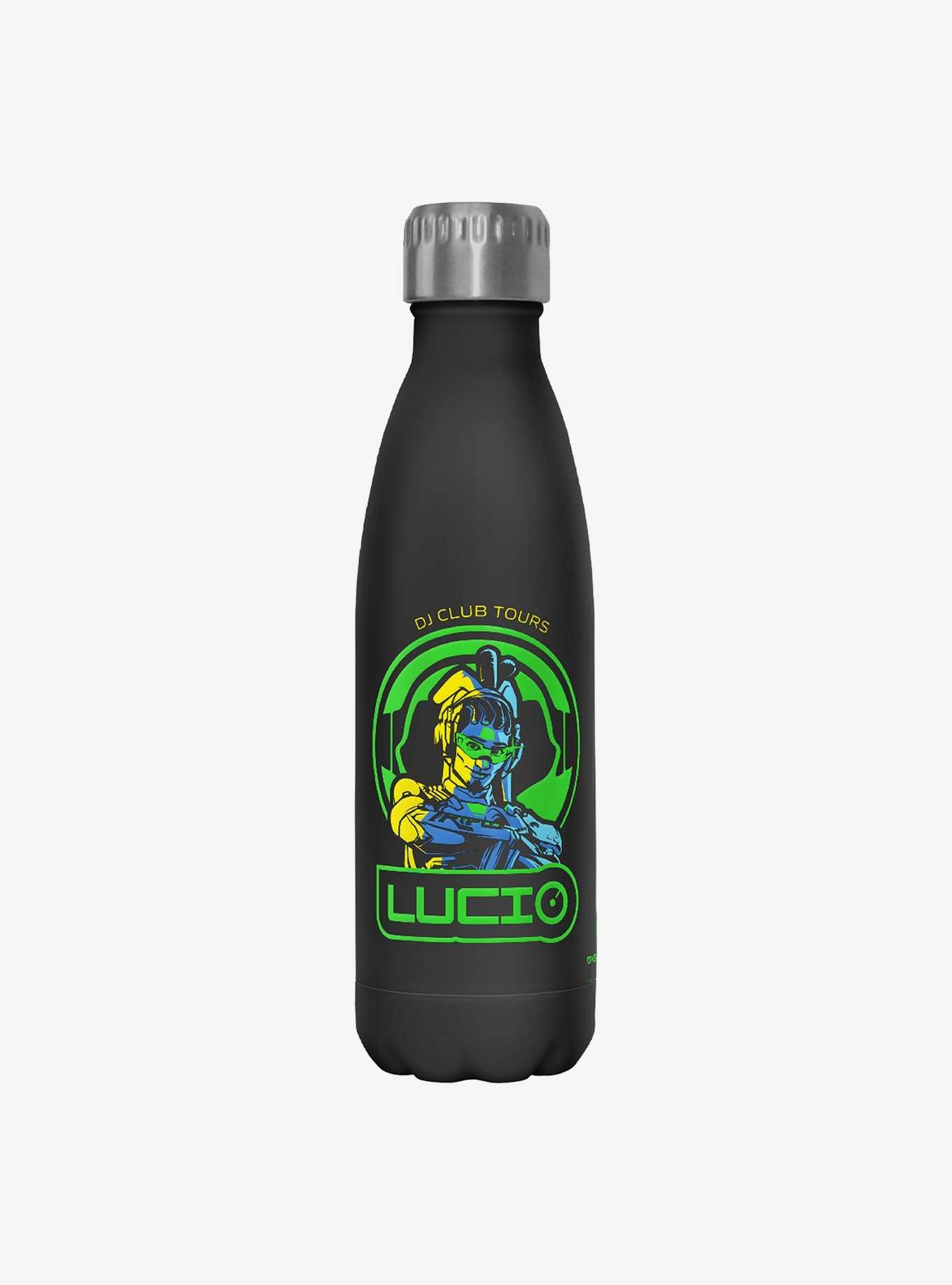 Overwatch Lucio DJ Club Stainless Steel Water Bottle, , hi-res