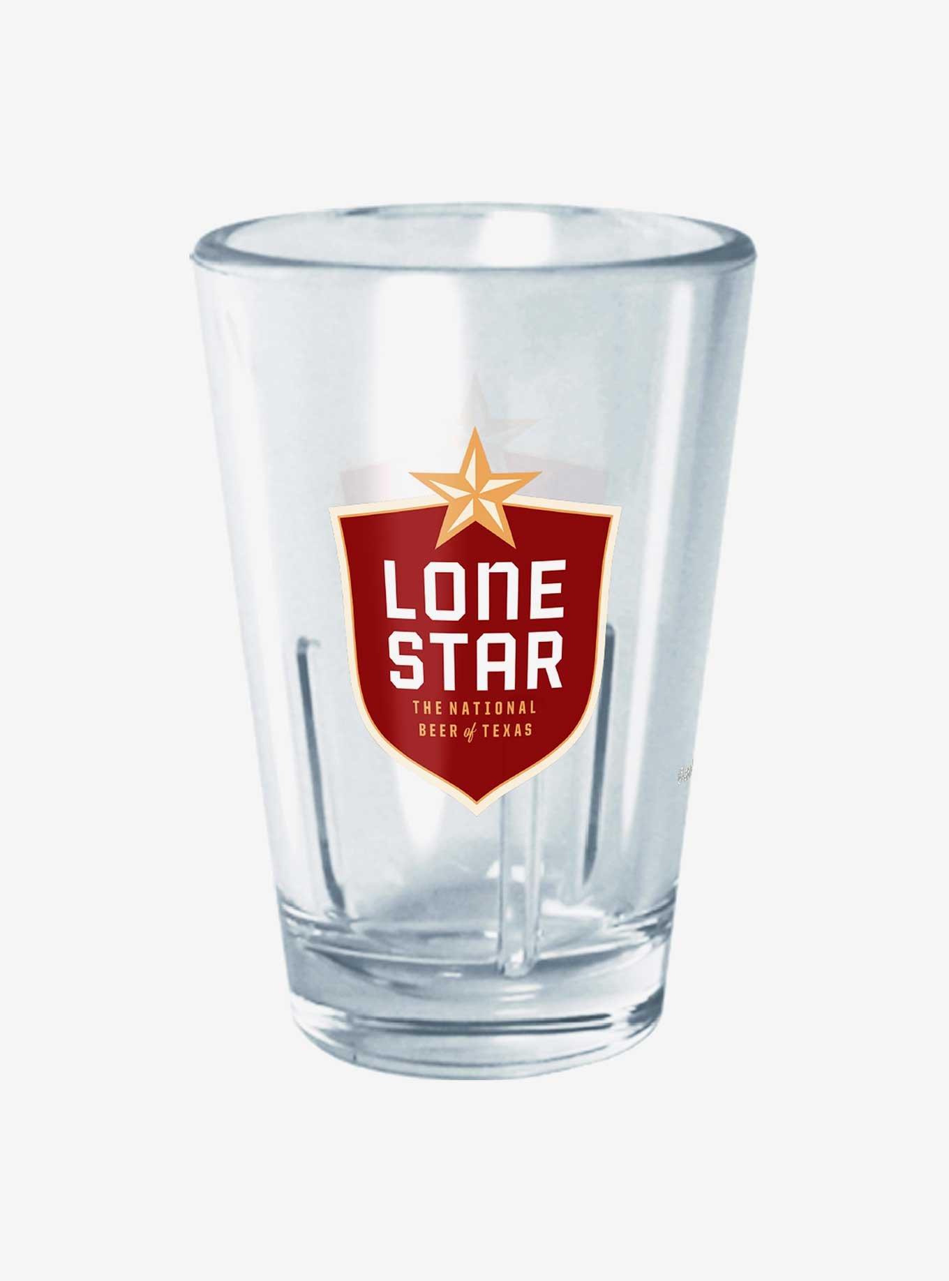 Pabst Blue Ribbon Lone Star Shield Mini Glass, , hi-res