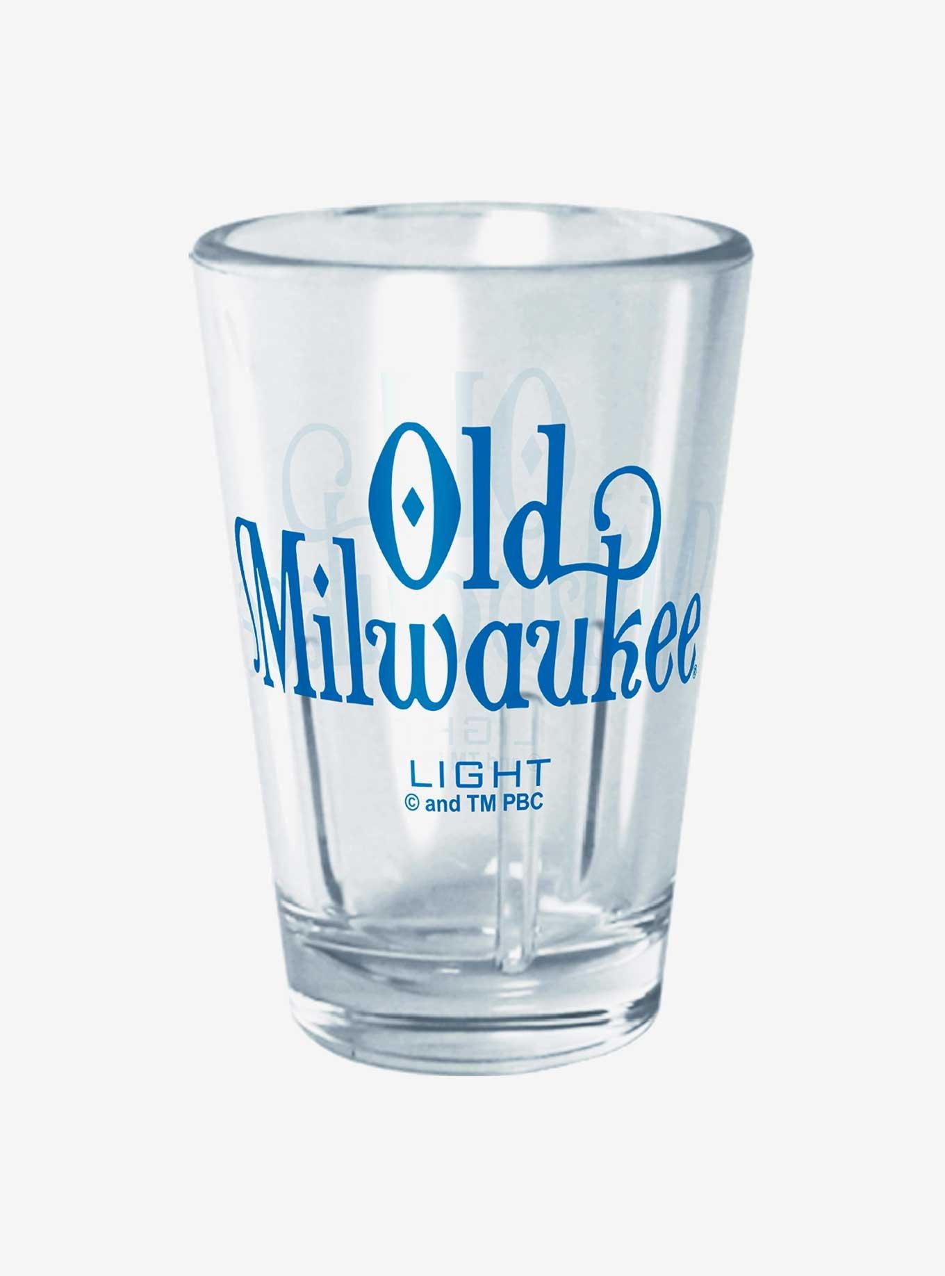 Pabst Blue Ribbon Old Milwaukee Light Mini Glass, , hi-res