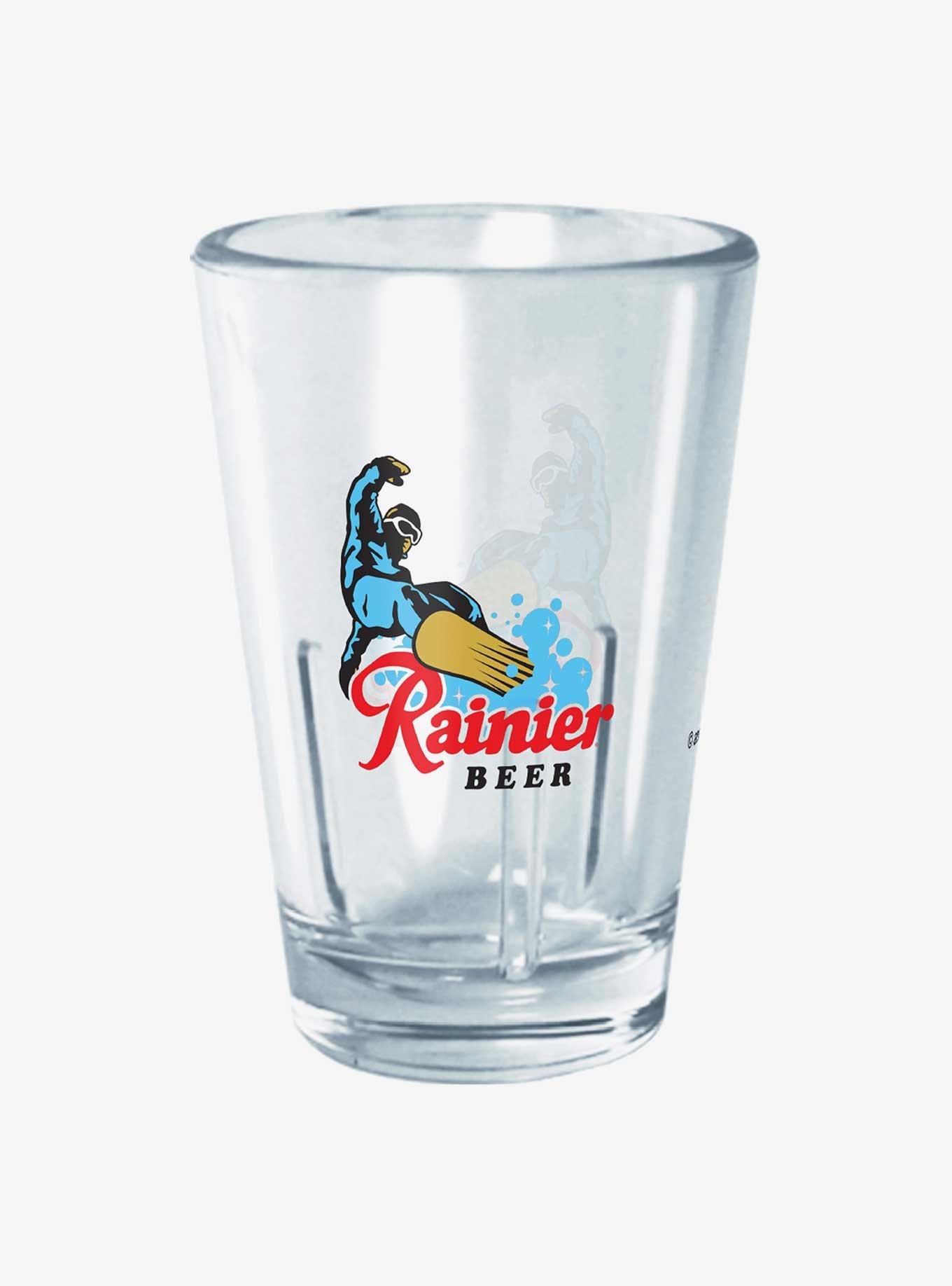 Pabst Blue Ribbon Snowbaord Rainier Mini Glass, , hi-res