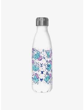 Dungeons & Dragons Floral Dice Stainless Steel Water Bottle, , hi-res