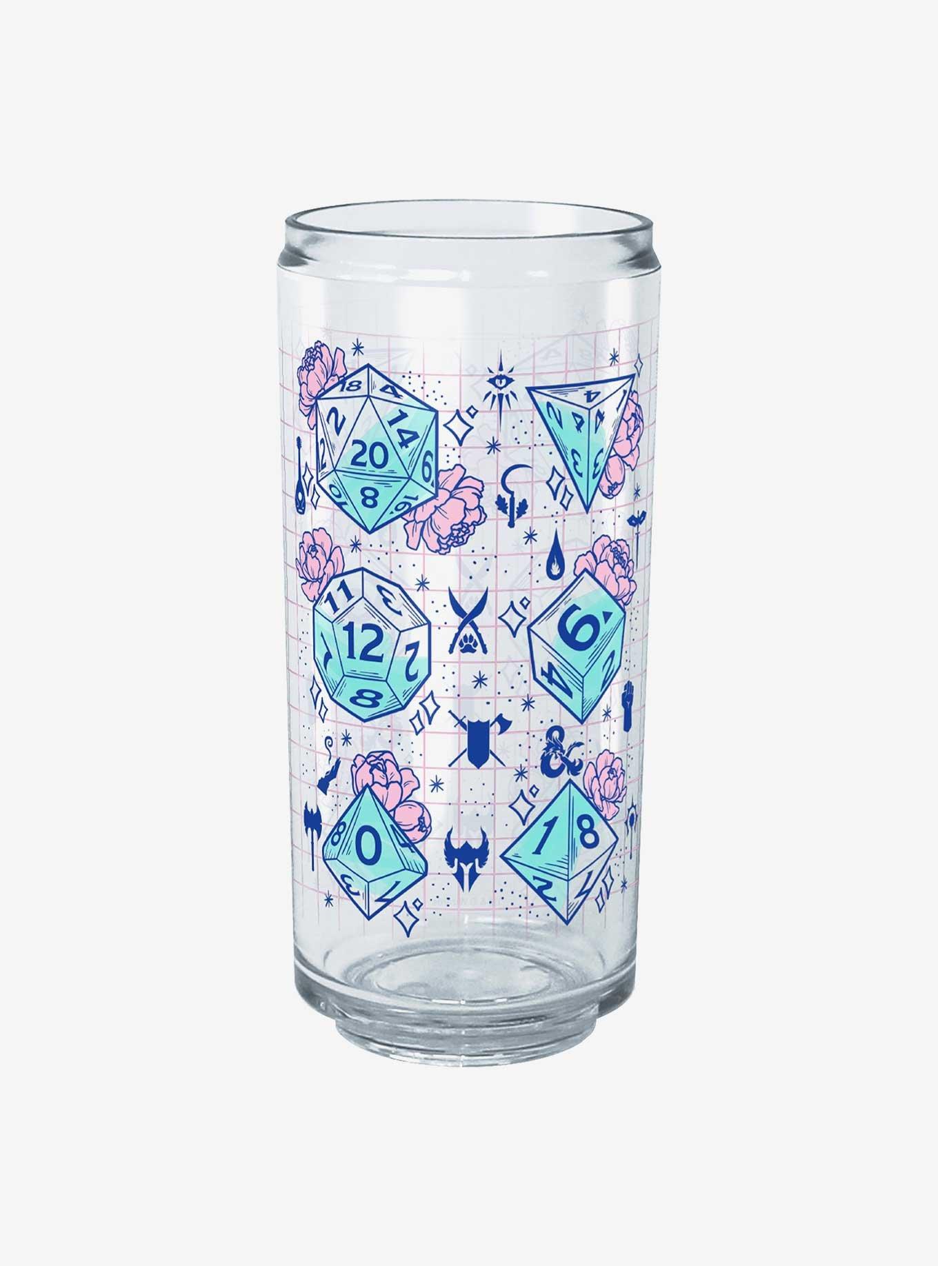 Dungeons & Dragons Floral Dice Can Cup, , hi-res