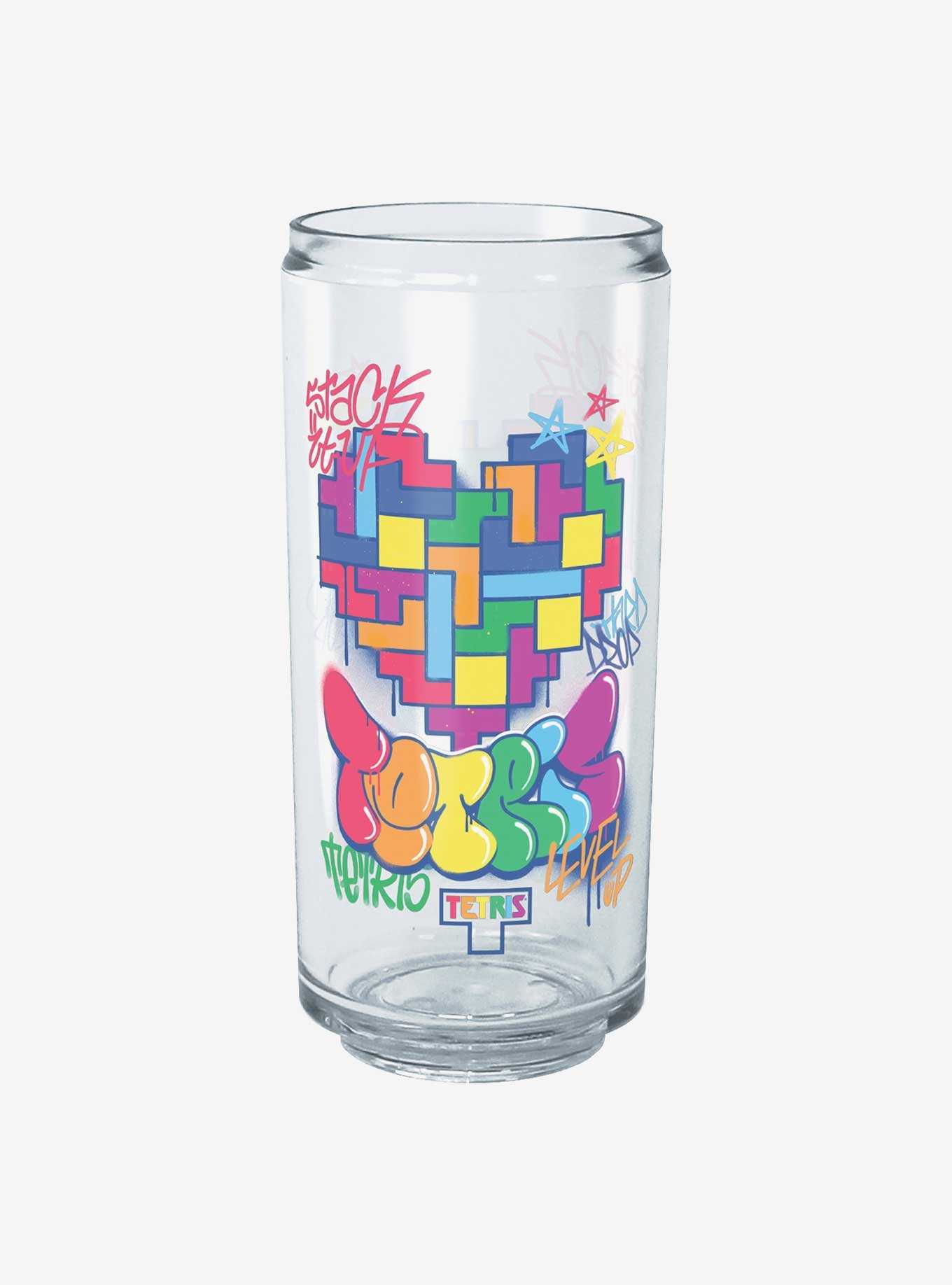 Tetris Graffiti Heart Can Cup, , hi-res