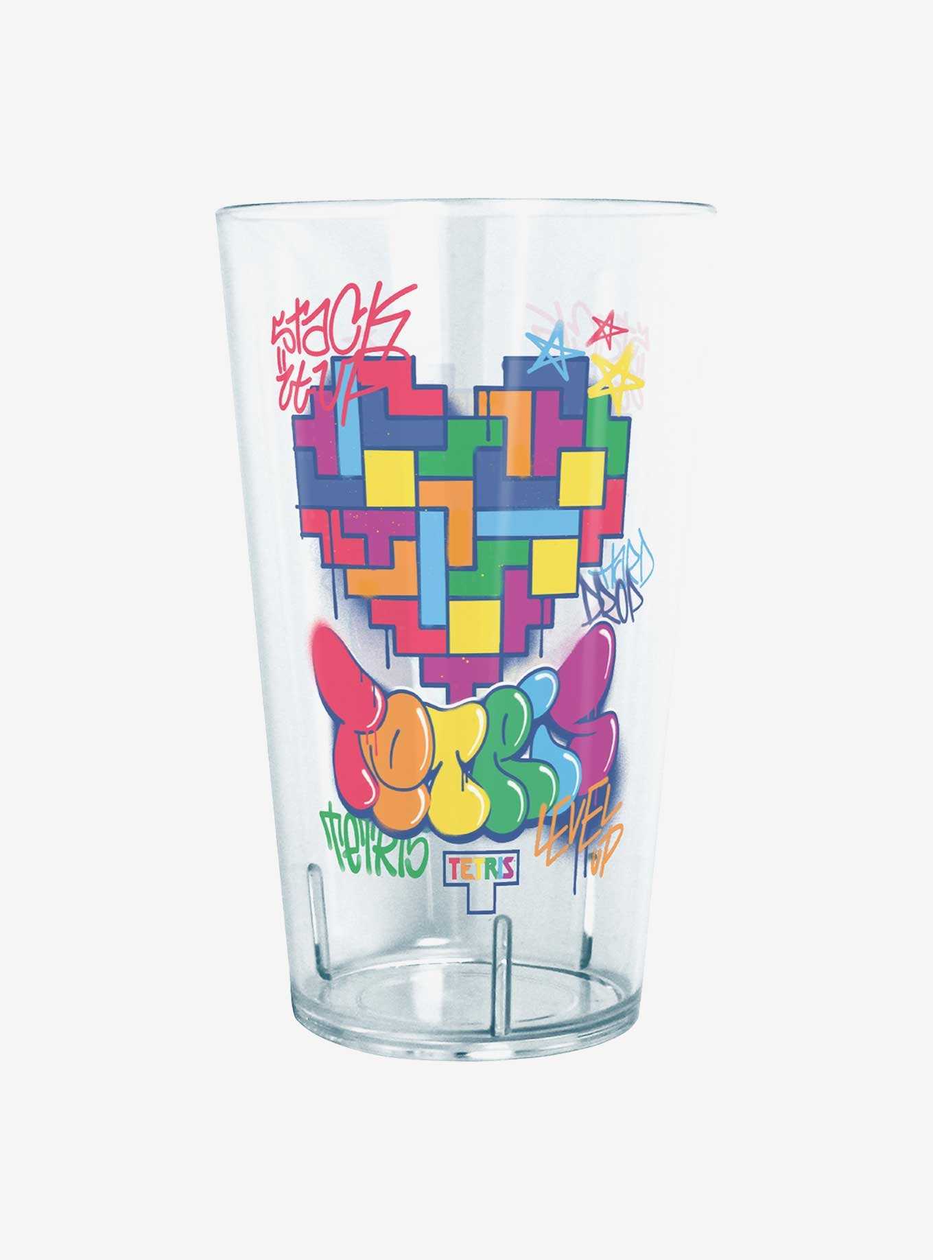Tetris Graffiti Heart Tritan Cup, , hi-res