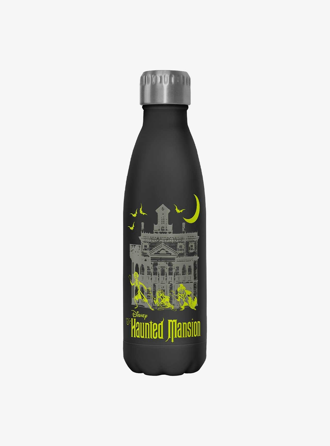 Disney The Haunted Mansion Moon Bats Stainless Steel Water Bottle, , hi-res