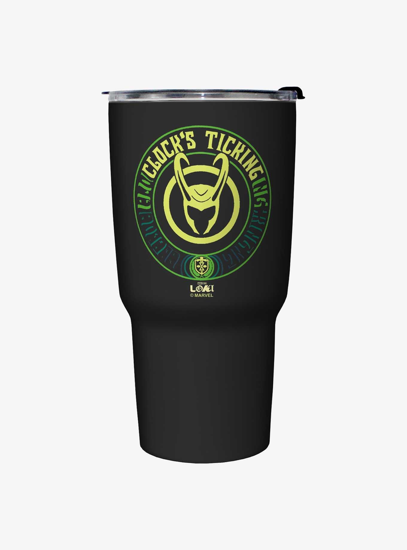 Marvel Loki Clock's Ticking Travel Mug