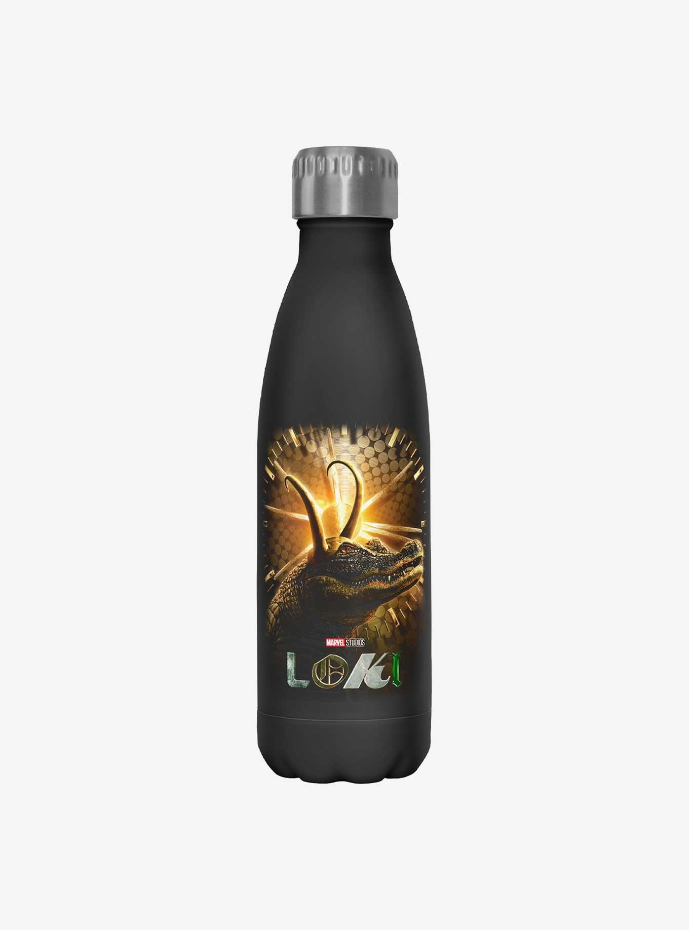 Marvel Loki Alligator Loki Poster Stainless Steel Water Bottle, , hi-res