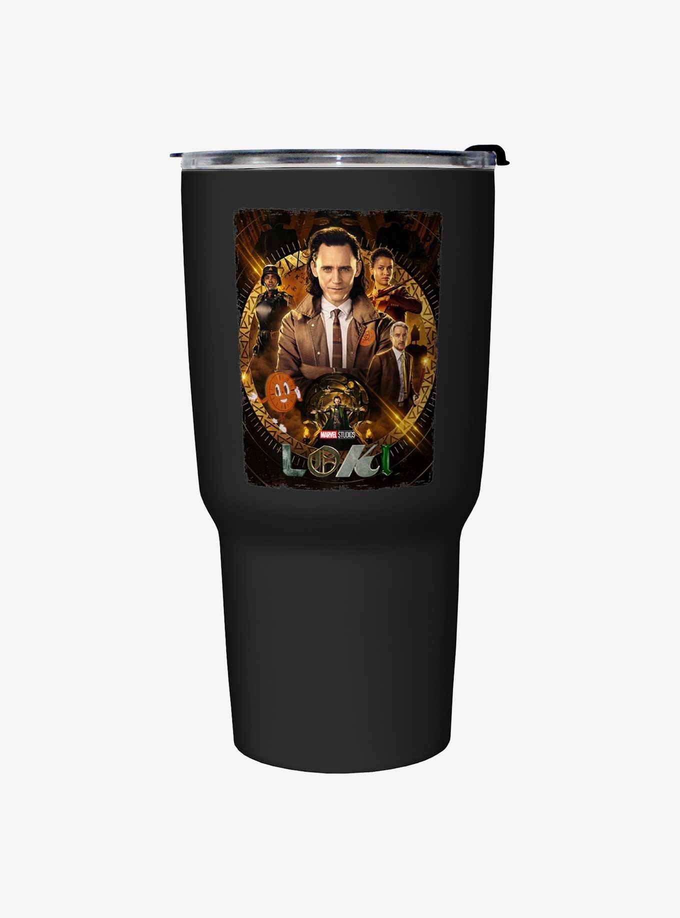 Marvel Loki Group Poster Travel Mug, , hi-res