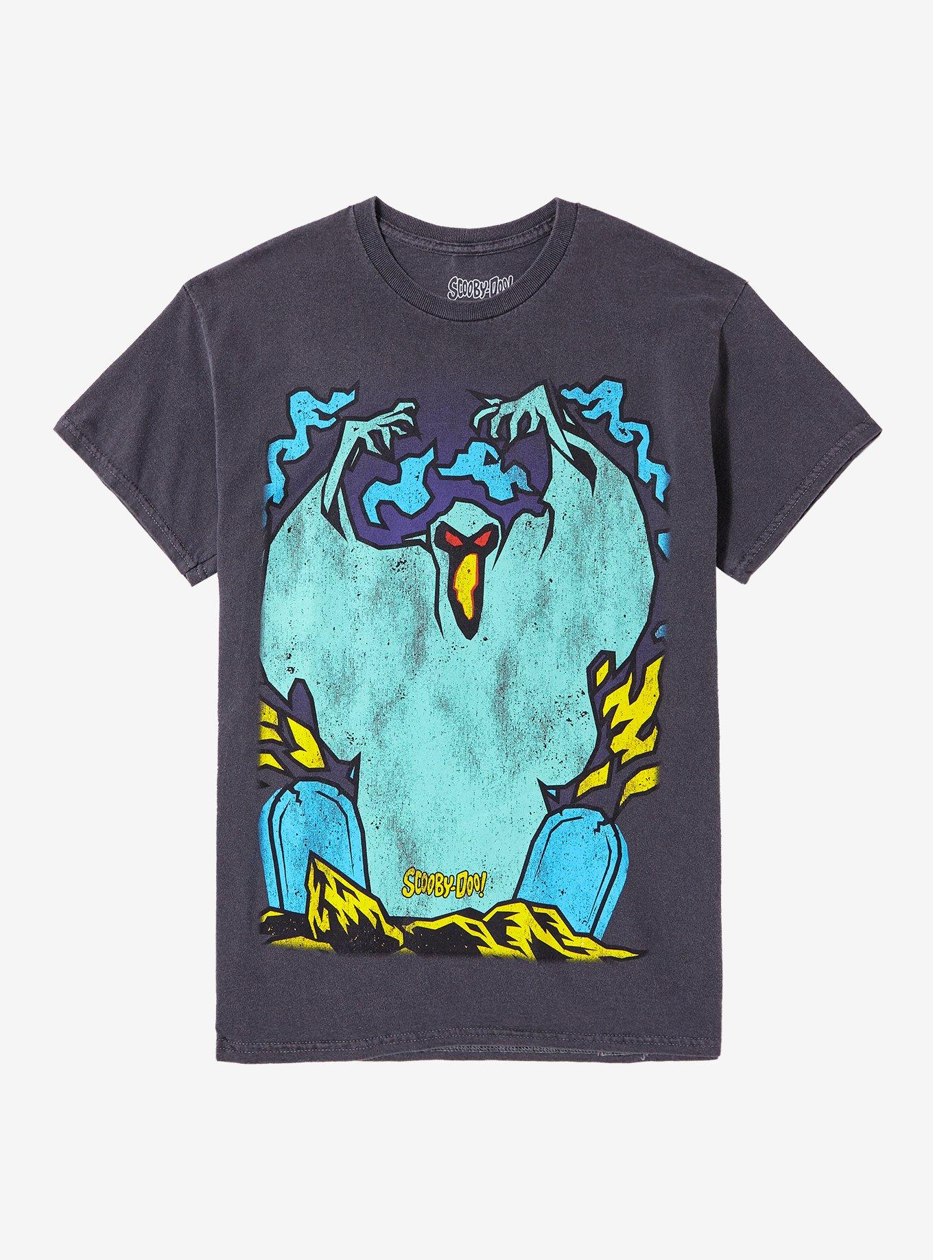 Scooby-Doo! Ghost Mist Unisex Adult T-Shirt - Officially Licensed Short Sleeve Tee, All Gender Fit - View #2