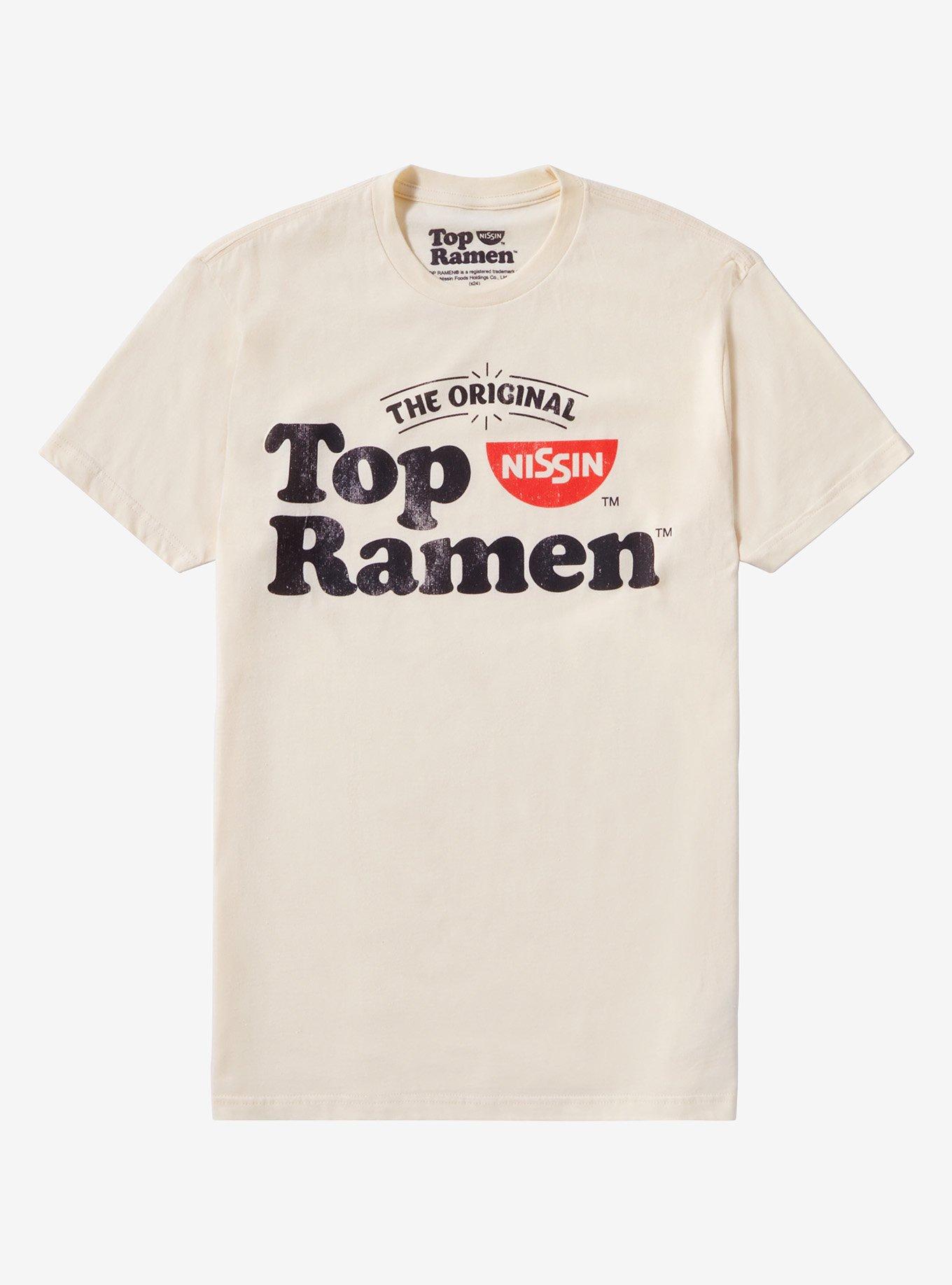 Nissin Top Ramen Logo T-Shirt, CREAM, hi-res