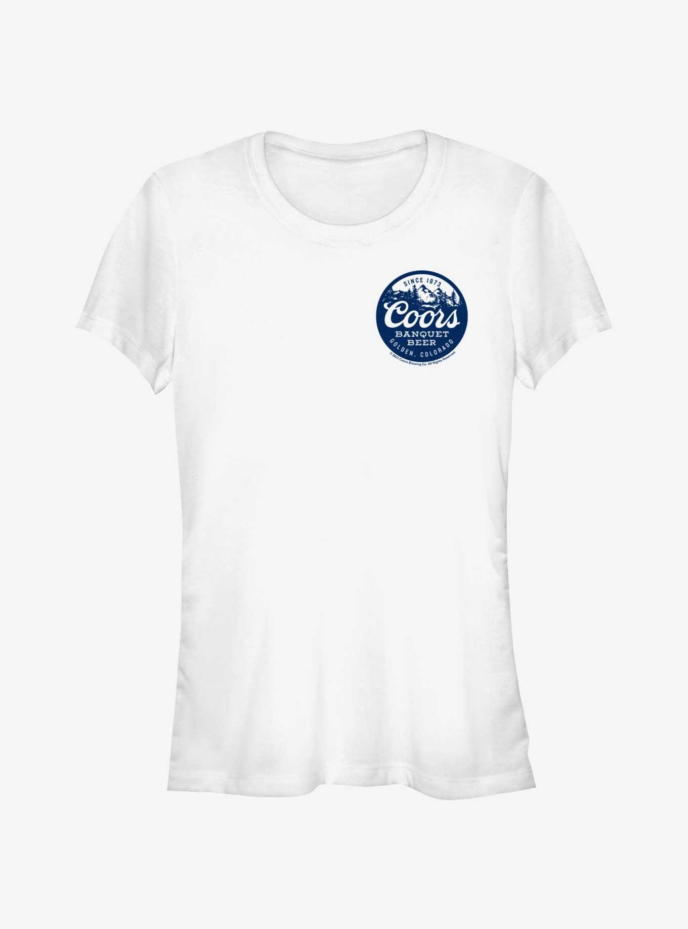 Coors Brewing Company Mountain Coors Pocket Logo Girls T-Shirt, , hi-res