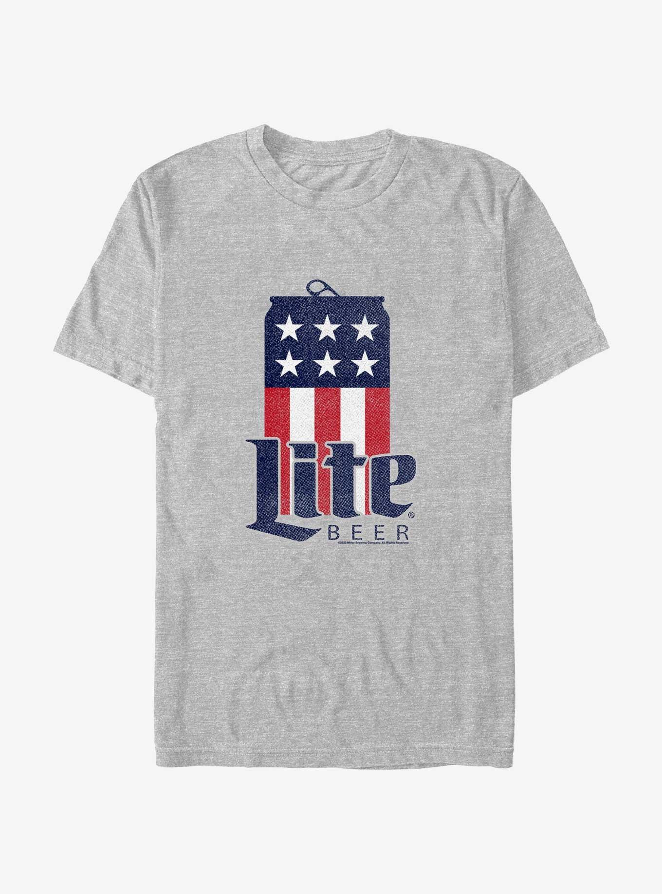 Coors Brewing Company USA Lite Can T-Shirt, ATH HTR, hi-res