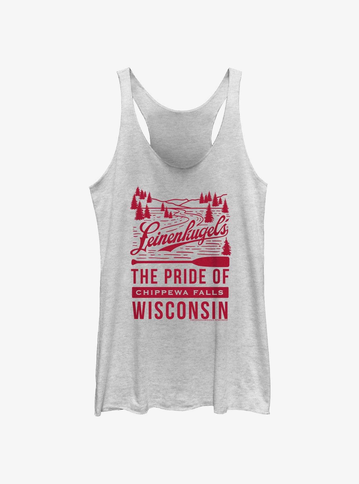 Coors Brewing Company Leinenkugel The Pride Of Chippewa Girls Tank, WHITE HTR, hi-res
