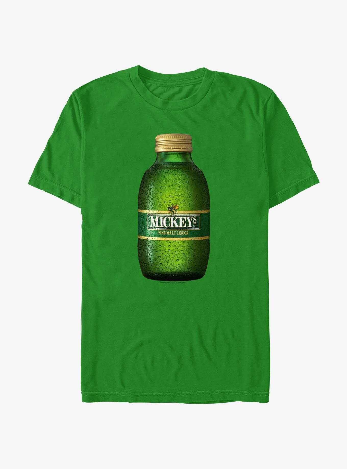Miller Brewing Company Mickey's Malt Liquor Bottle T-Shirt, KELLY, hi-res