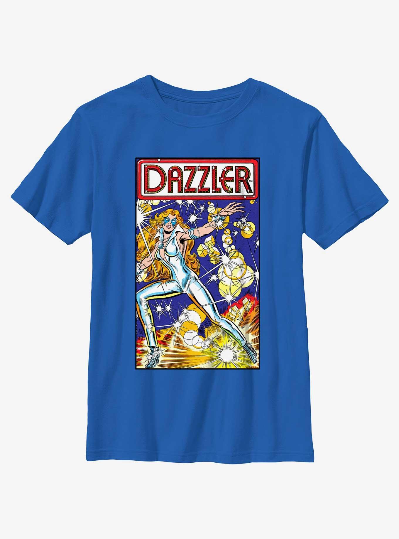 Marvel Dazzler Cover Comic 20 Youth T-Shirt, ROYAL, hi-res