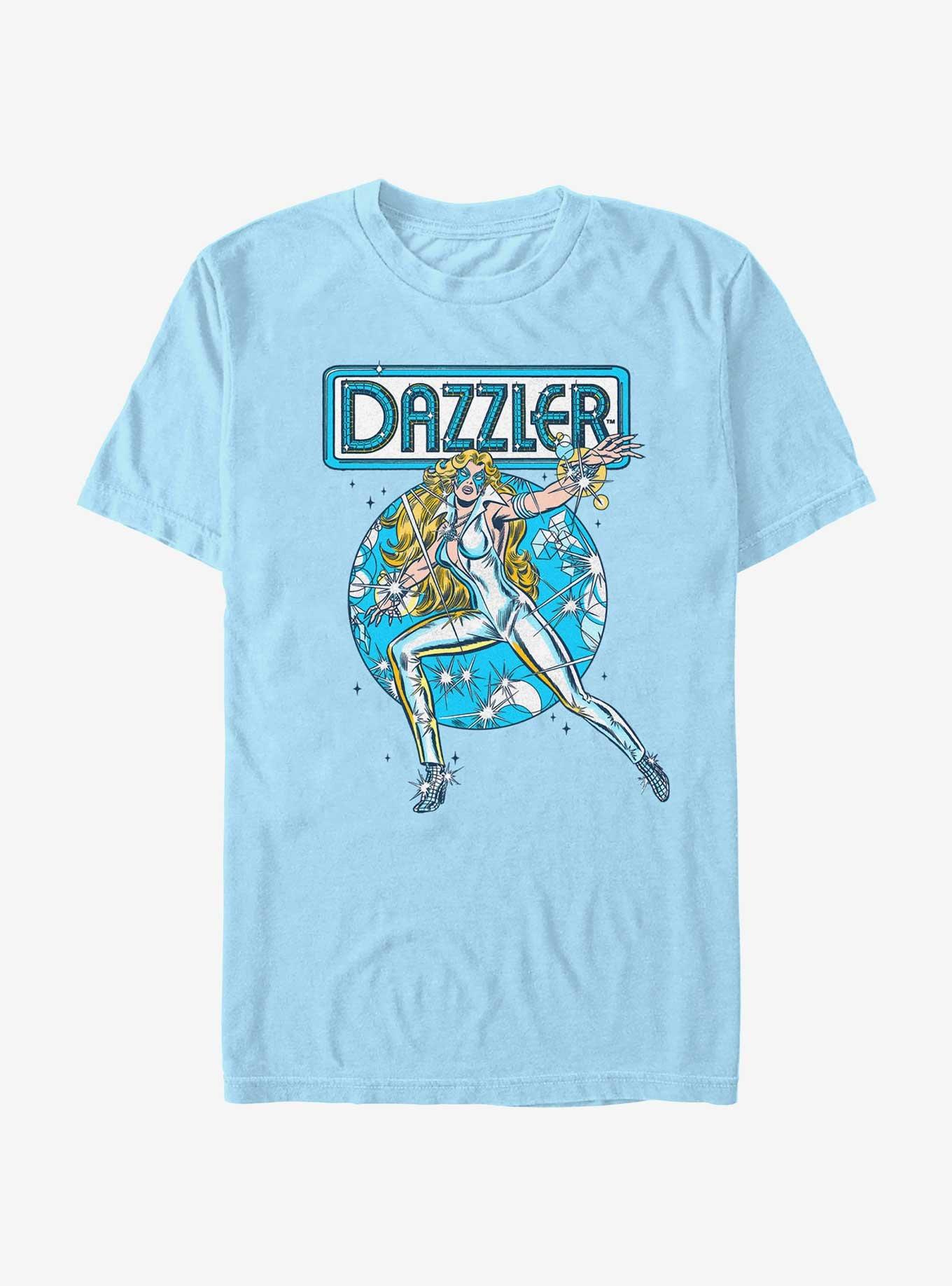 Marvel Dazzler Sparkle T-Shirt, LT BLUE, hi-res