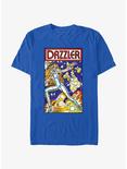 Marvel Dazzler Cover Comic 20 T-Shirt, ROYAL, hi-res