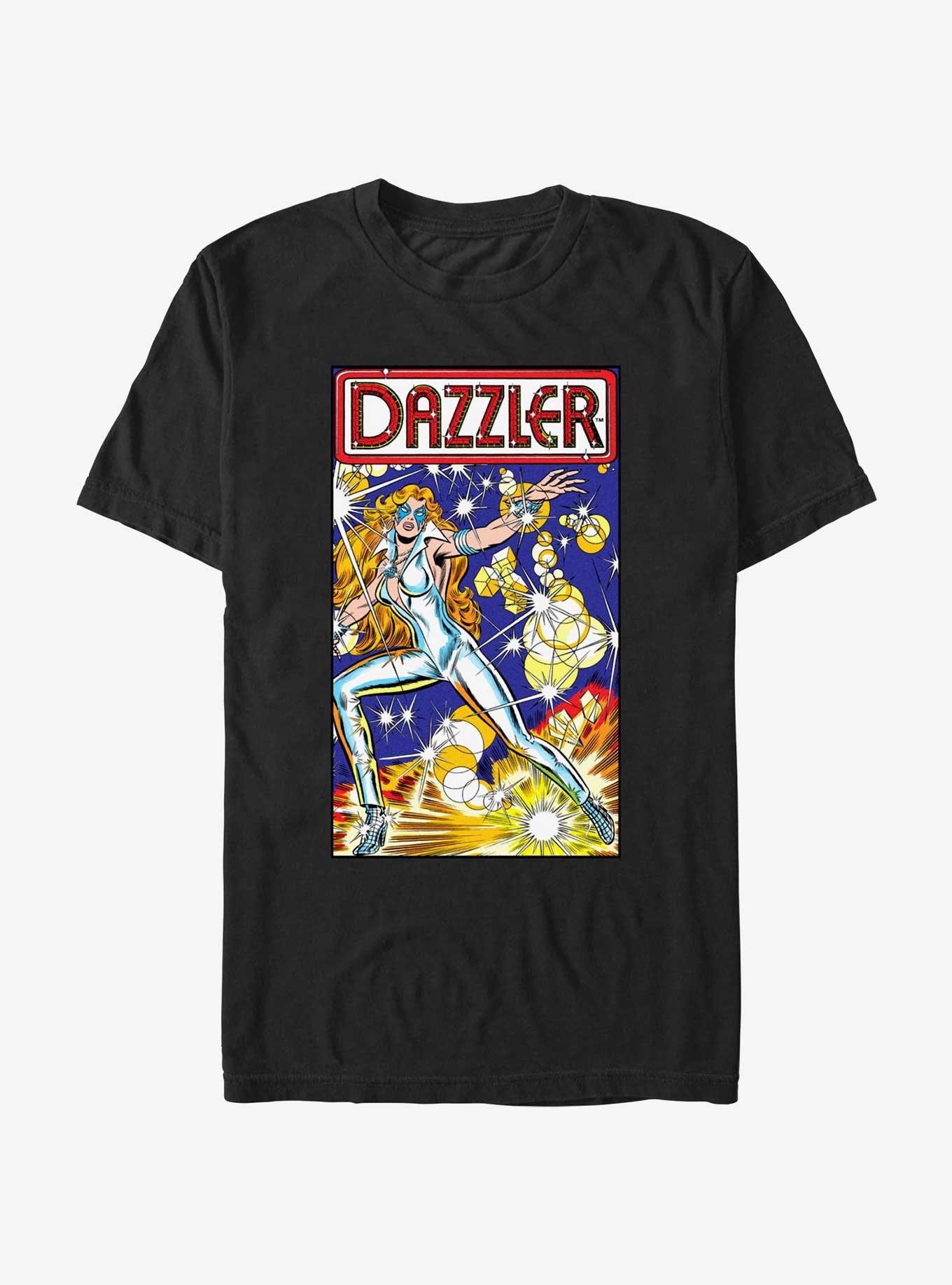 Marvel Dazzler Cover Comic 20 T-Shirt, BLACK, hi-res