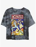 Marvel Dazzler Cover Comic 20 Womens Tie-Dye Crop T-Shirt, BLKCHAR, hi-res