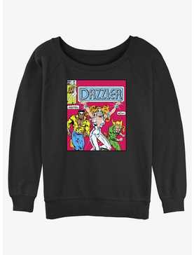 Marvel Dazzler Iron Fist And Luke Cage Womens Slouchy Sweatshirt, , hi-res