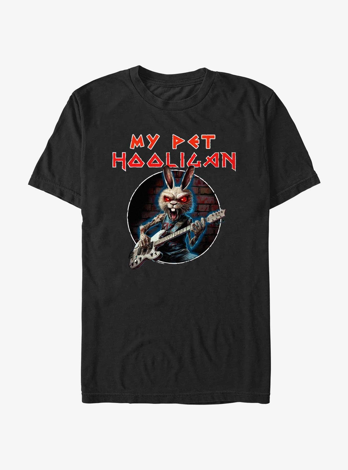 My Pet Hooligan Rock Out Rabid Bunny T-Shirt, , hi-res