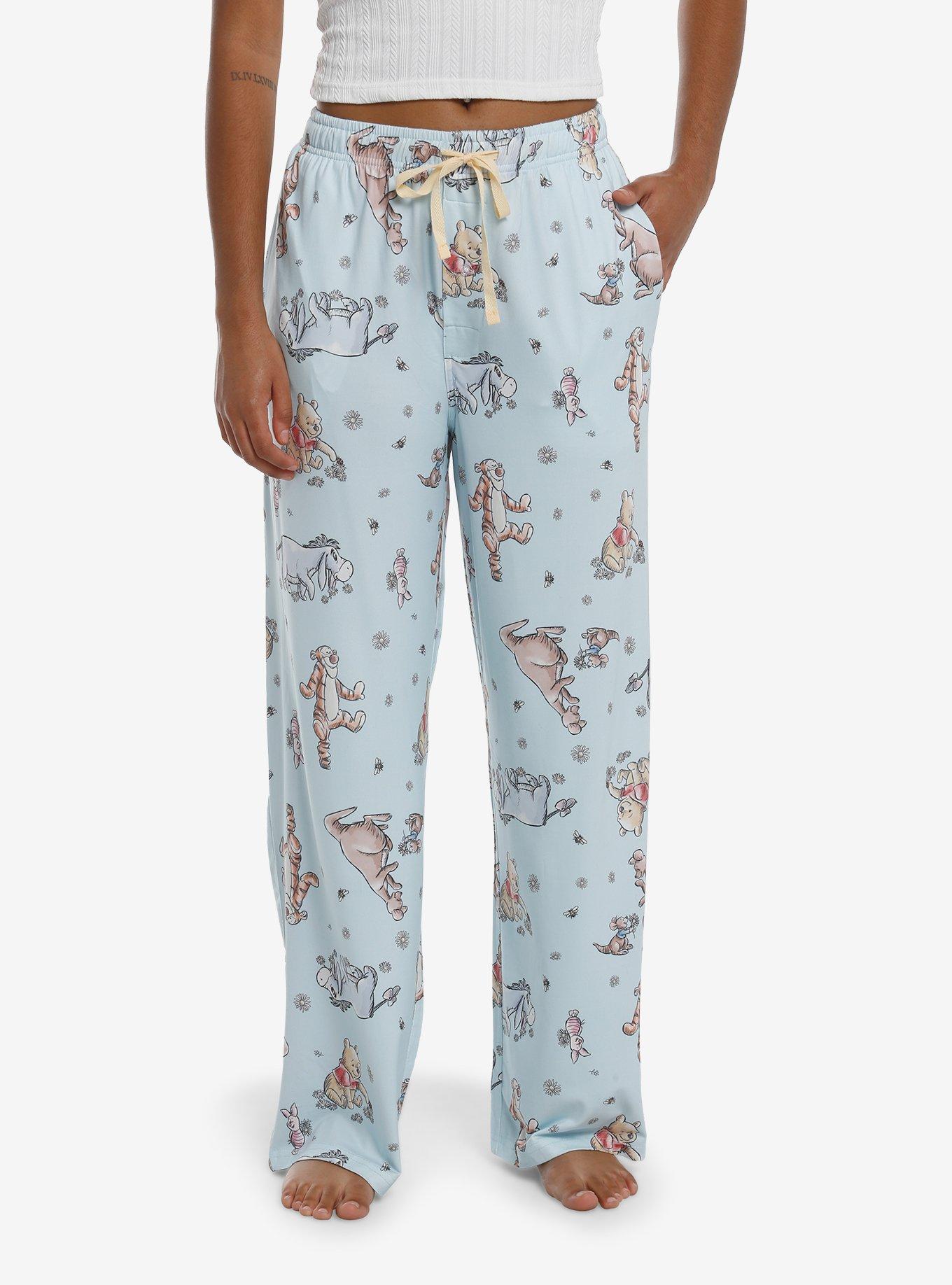 Disney Winnie The Pooh Pastel Character Pajama Pants, , hi-res