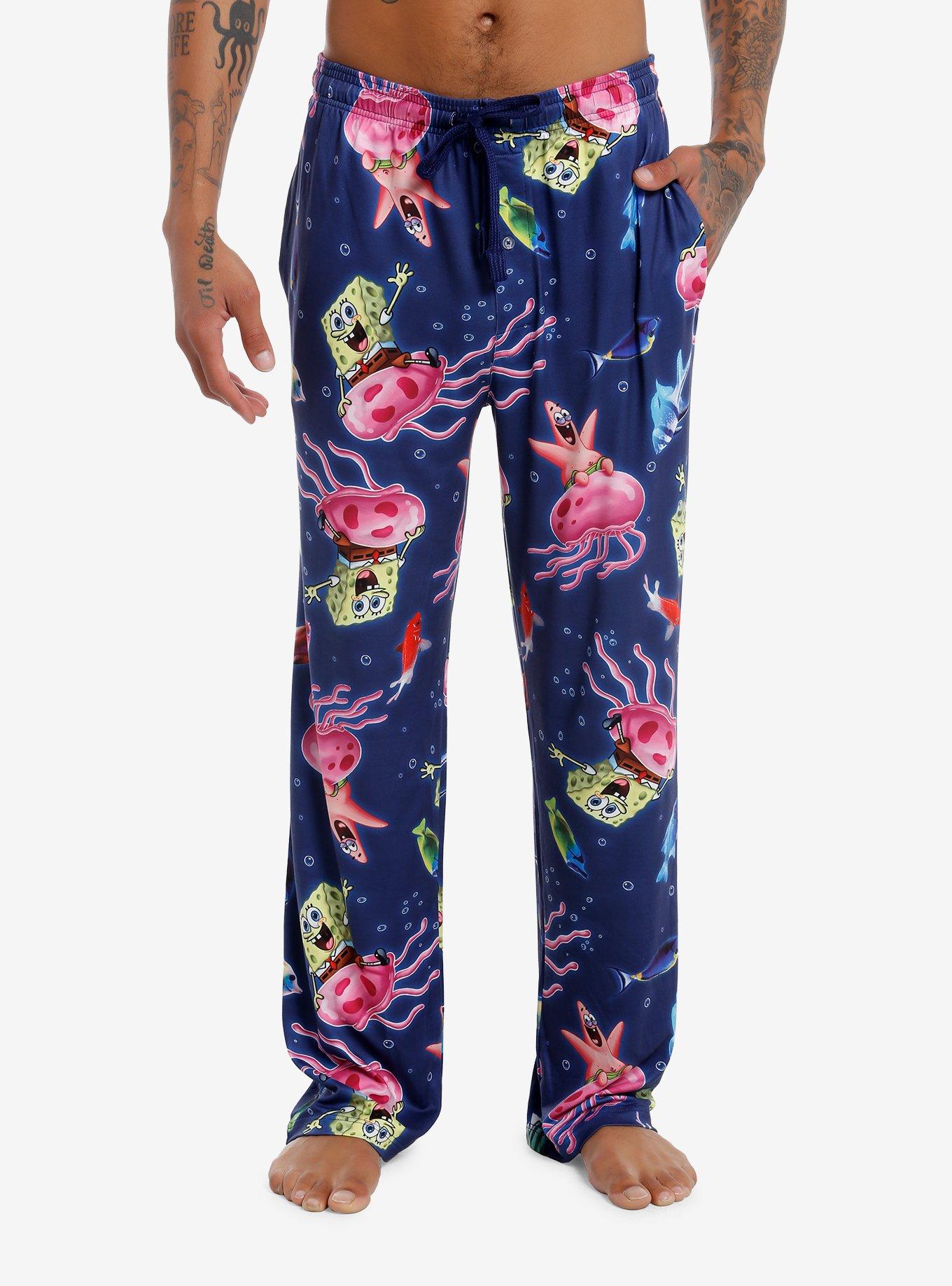 SpongeBob SquarePants Jellyfish Pajama Pants, , hi-res