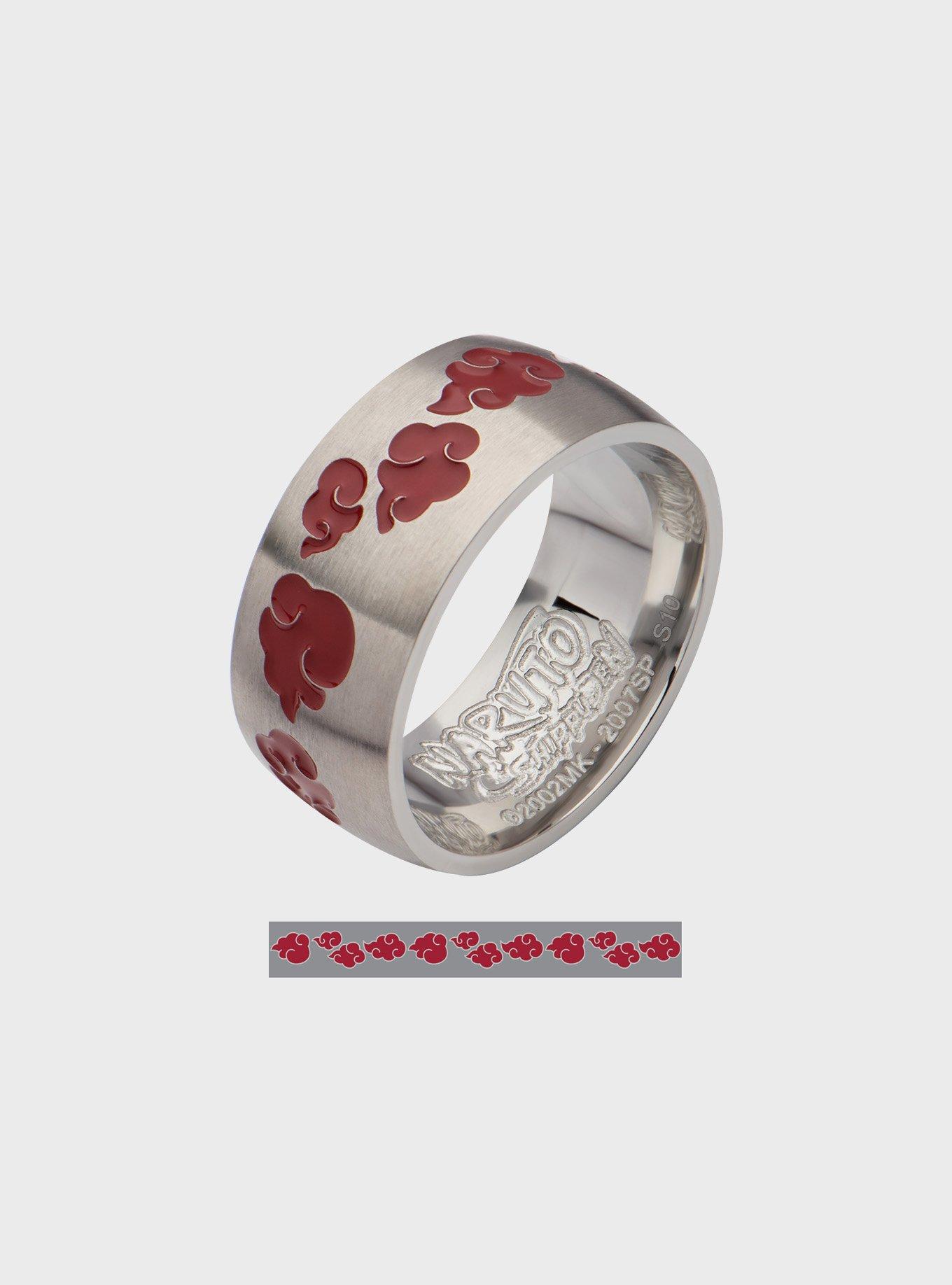 Naruto Shippuden Akatsuki Logo Ring, MULTI, hi-res