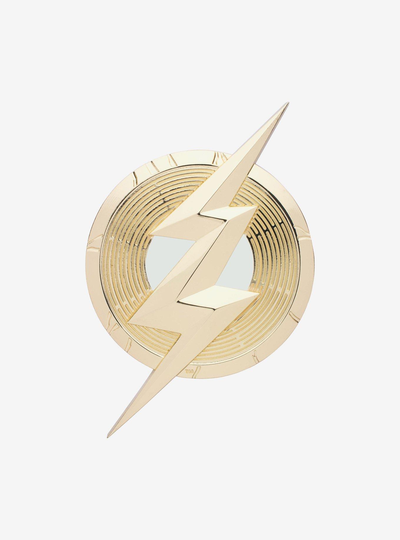 DC Comics The Flash Logo Large Magnetic Pin, , hi-res