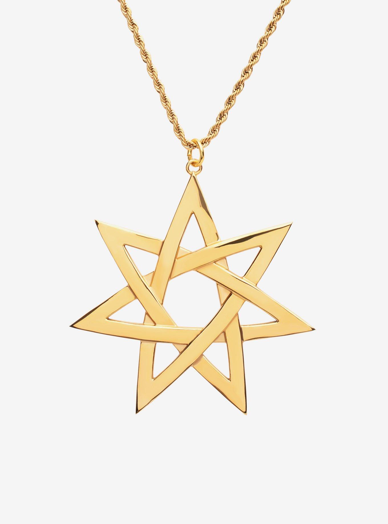 House of the Dragon Alicent 7 Pointed Star Necklace, , hi-res
