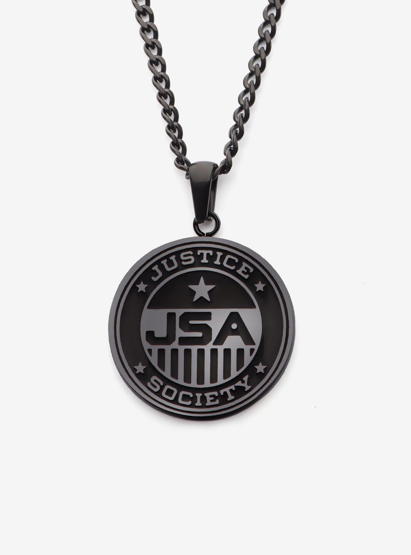 DC Comics Black Adam Black JSA Necklace, , hi-res