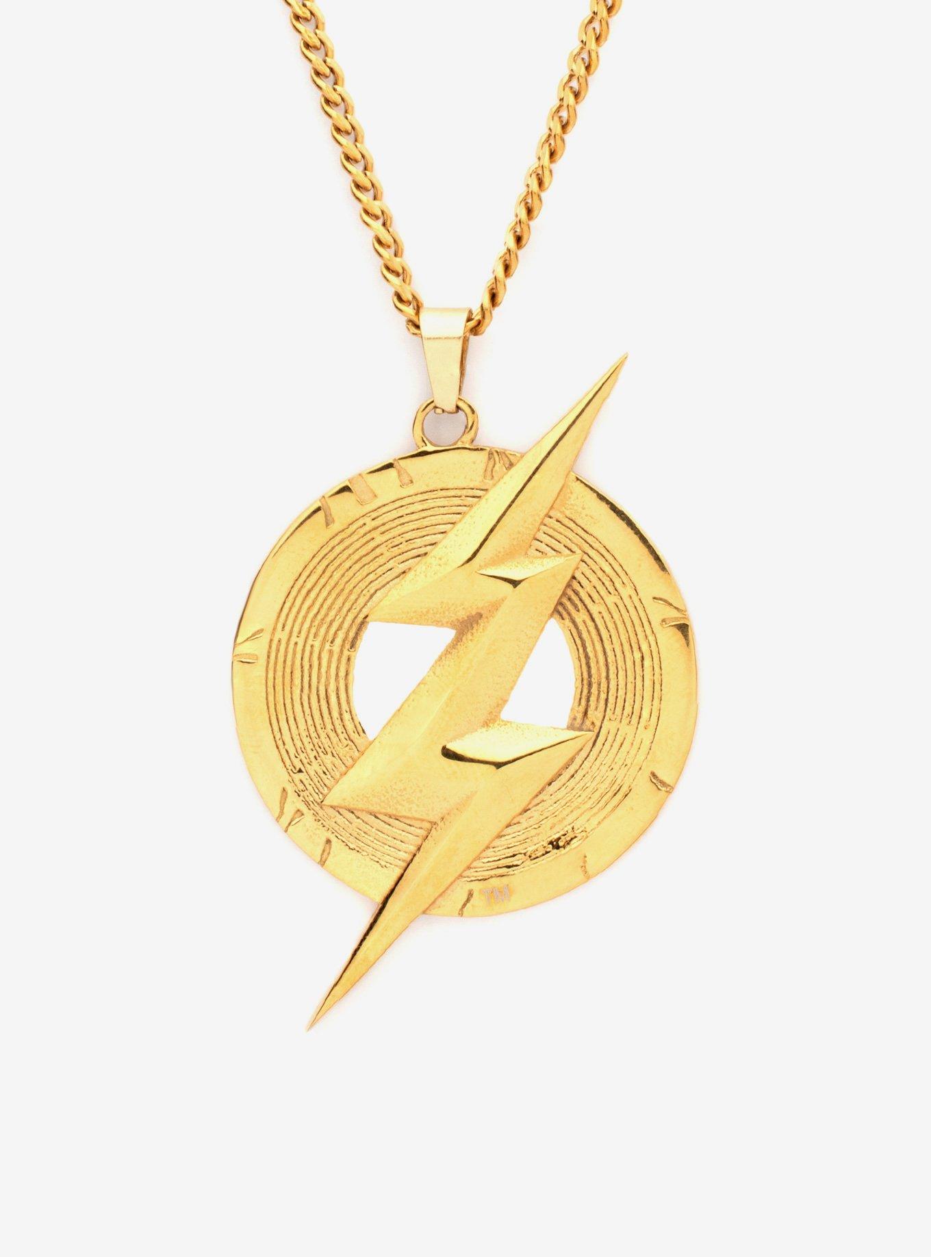 DC Comics The Flash Logo Necklace, , hi-res