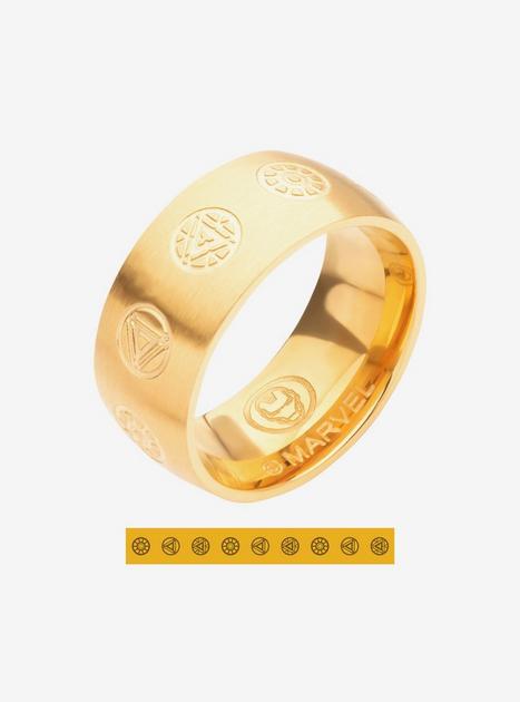 Marvel Iron Man Arc Reactor Ring | Hot Topic