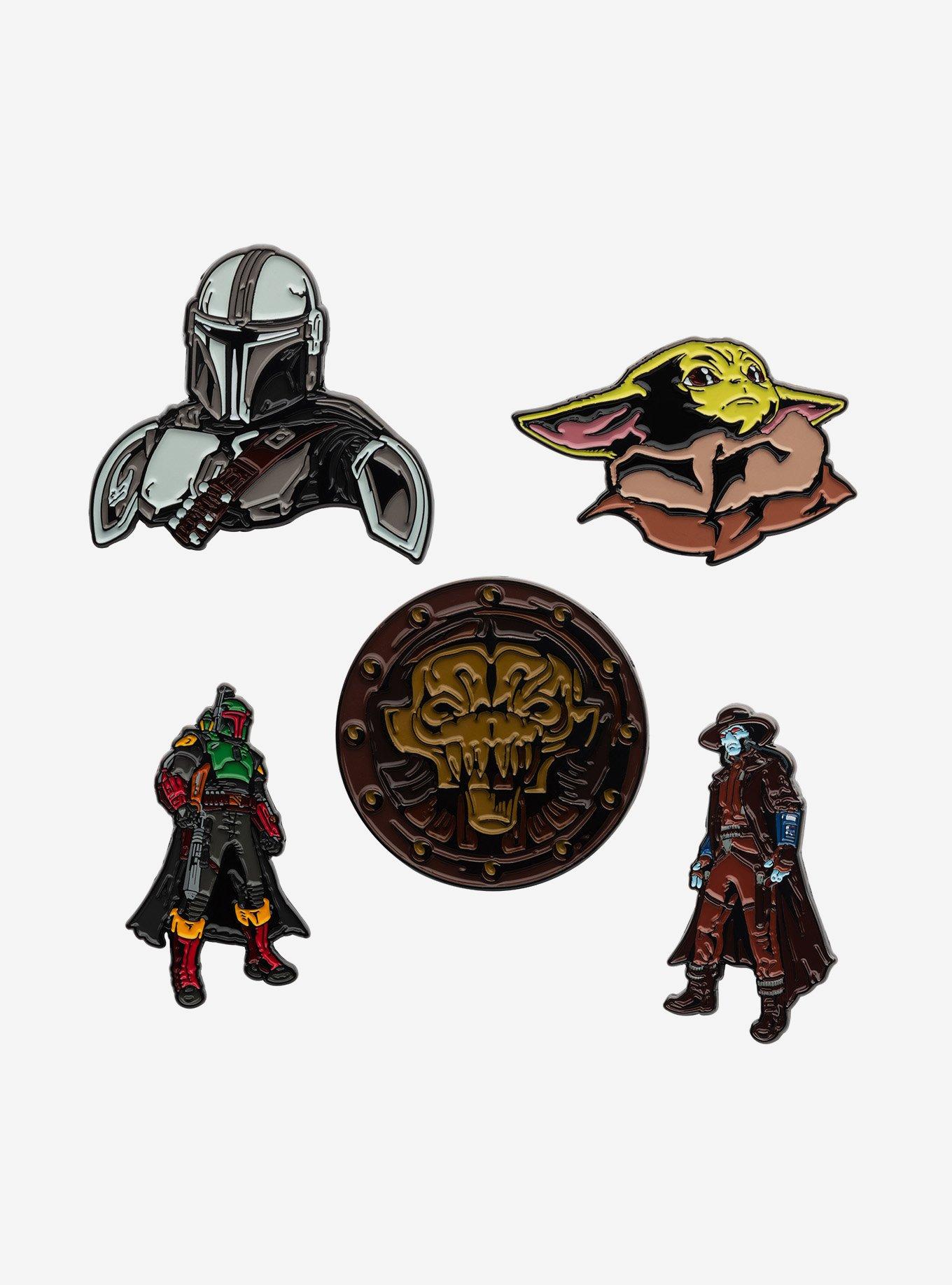 Star Wars Dark Side of the Force Base Metal Pin Set (5 pieces), , hi-res