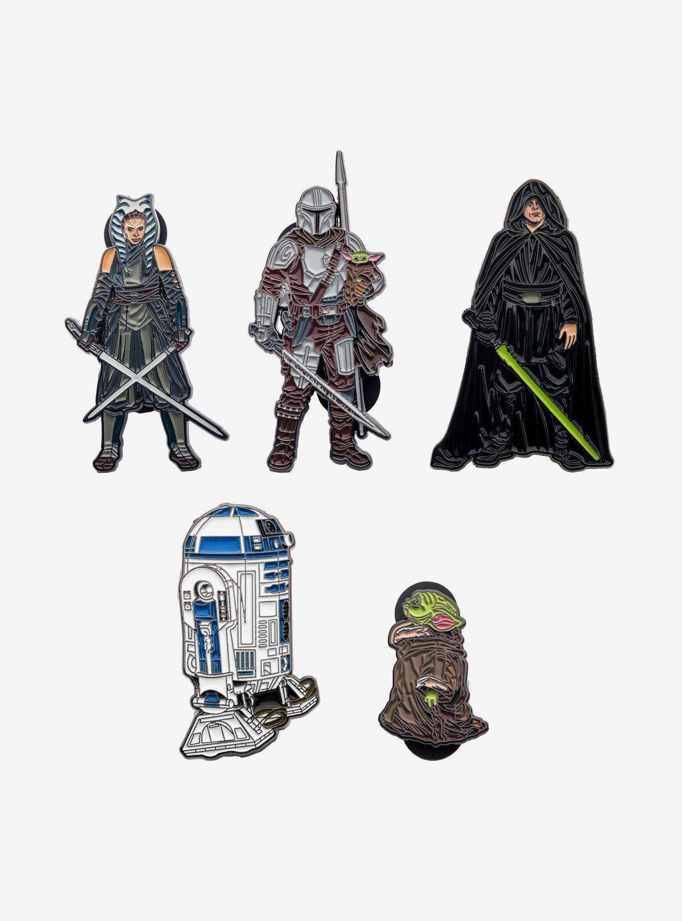 Star Wars Mandalorian 5 Pin Set, , hi-res