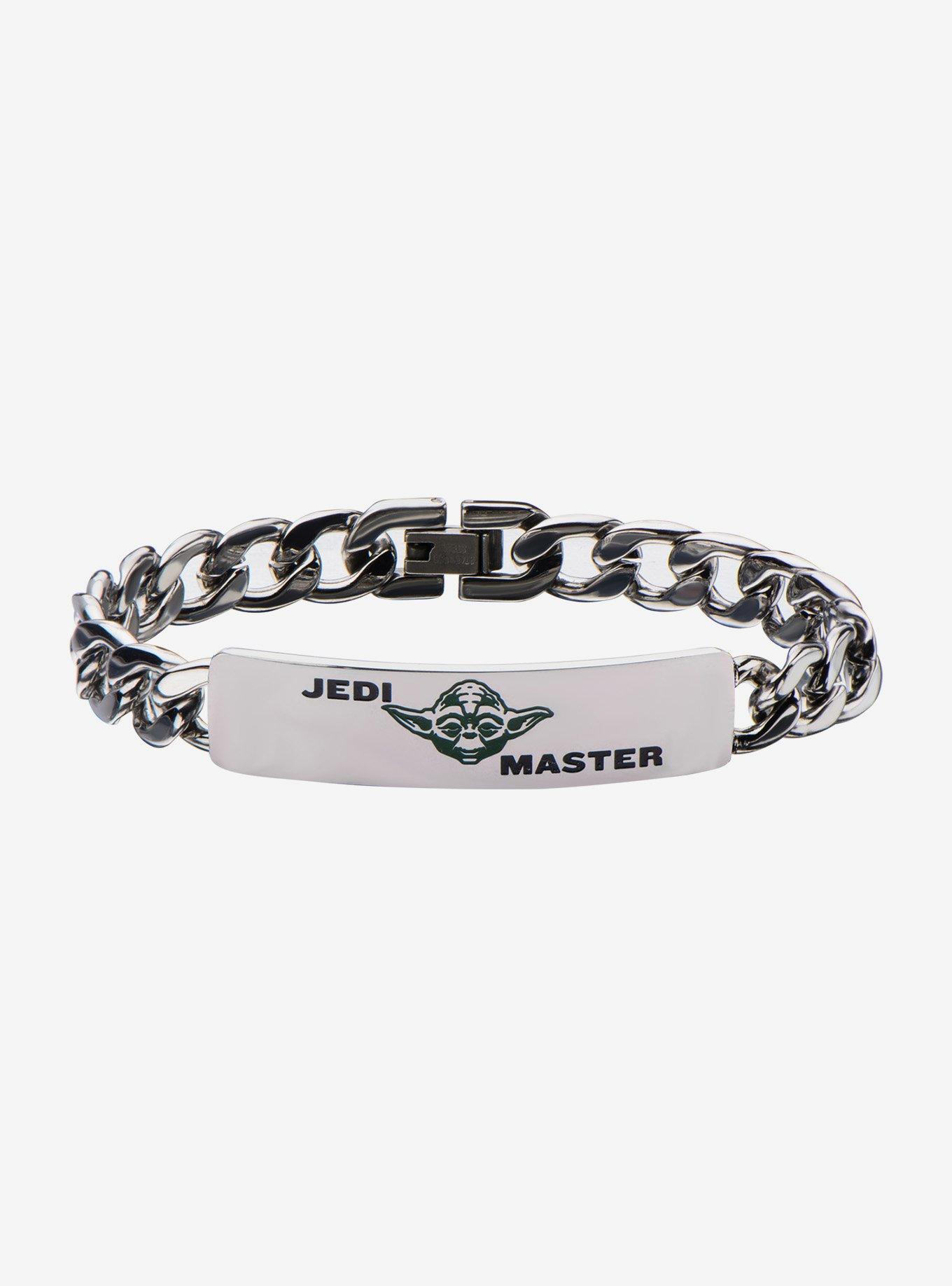 Star Wars Yoda ID Curb Chain Bracelet, , hi-res