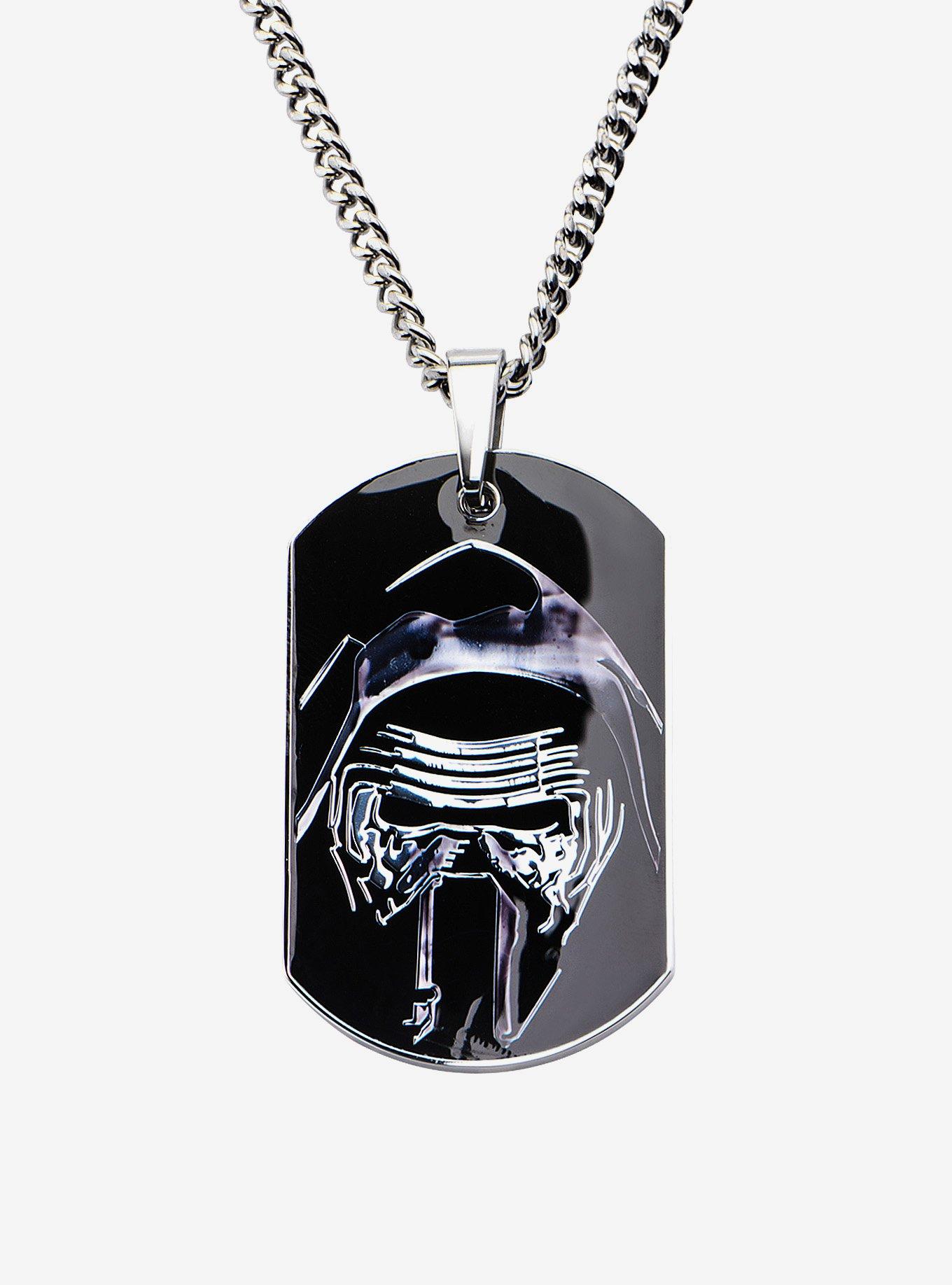 Star Wars Episode VII: The Force Awakens Kylo Ren Dog Tag Pendant Necklace, , hi-res