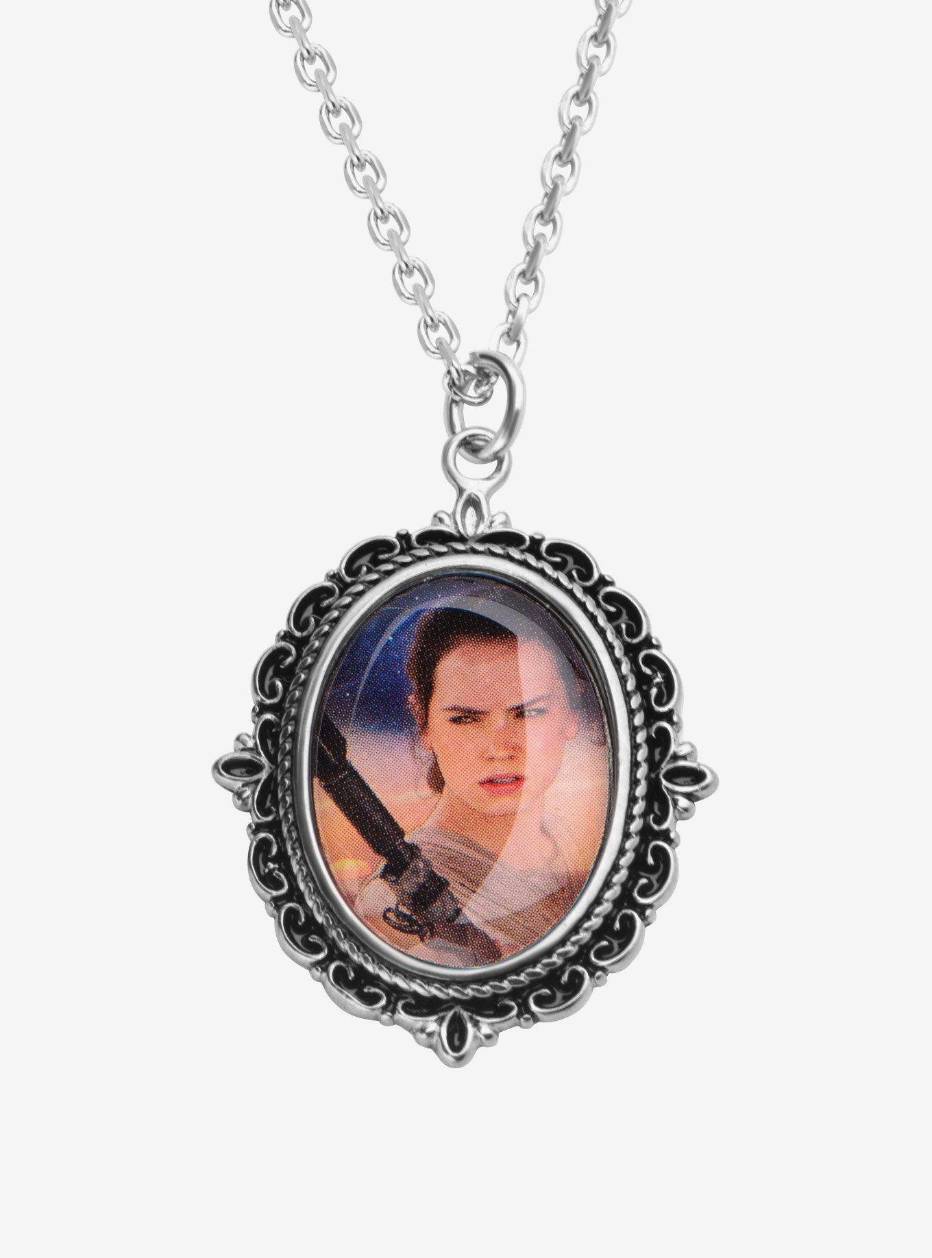 Star Wars Episode VII: The Force Awakens Rey Cameo Pendant Necklace, , hi-res