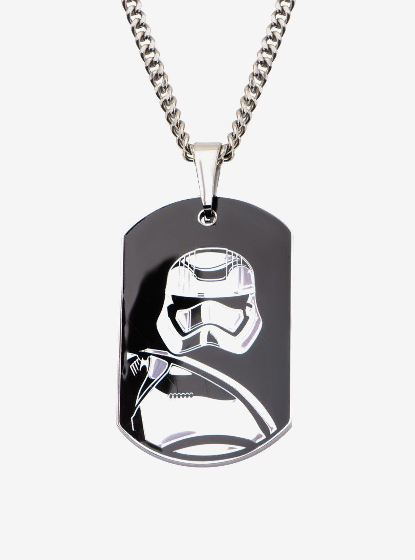 Star Wars Episode VII: The Force Awakens Captain Phasma Dog Tag Pendant Necklace, , hi-res