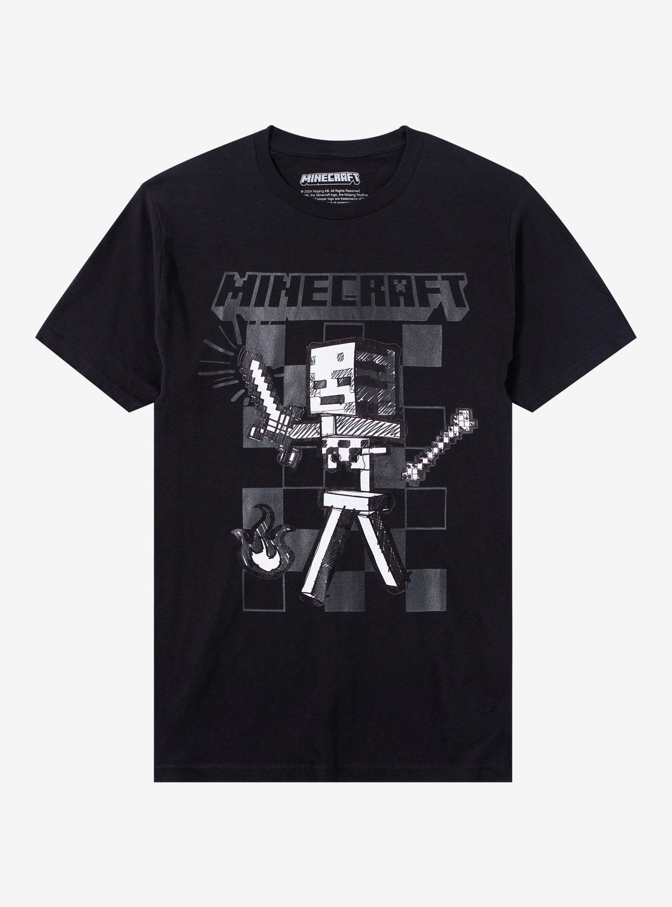 Minecraft Enderman T-Shirt, BLACK, hi-res