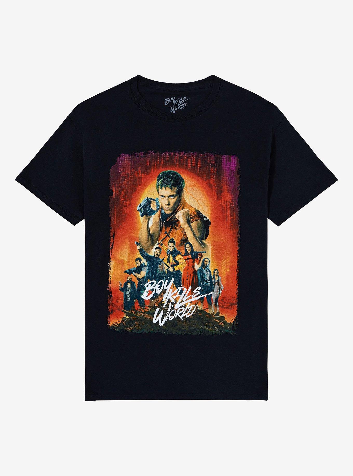 Boy Kills World Film Poster T-Shirt, , hi-res