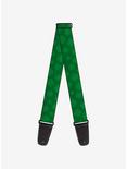 St. Patrick's Day Clovers Scattered Green Guitar Strap, , hi-res