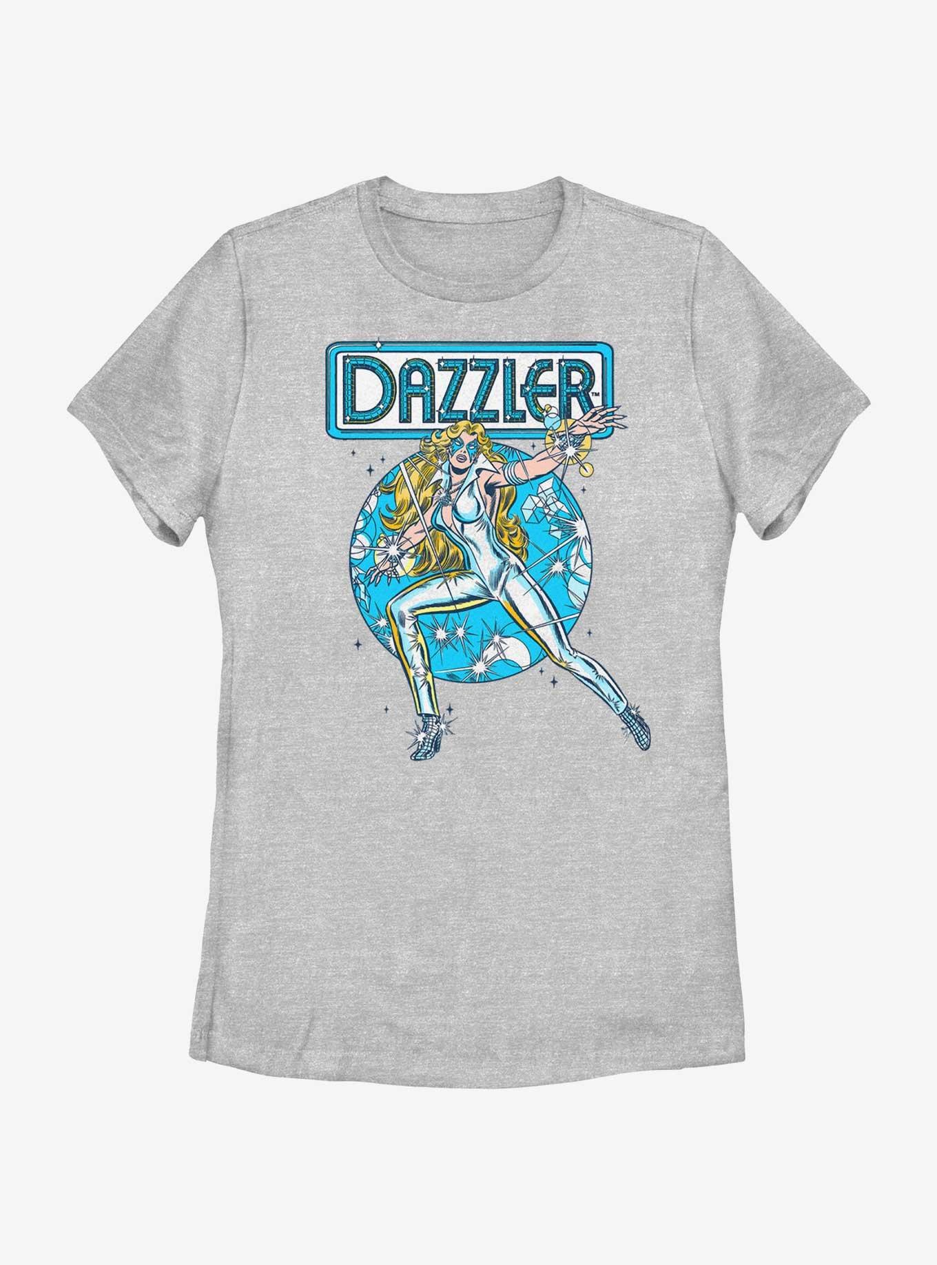 Marvel Dazzler Sparkle Womens T-Shirt, ATH HTR, hi-res