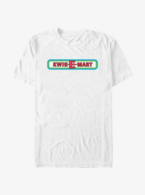 The Simpsons Kwik-e-mart Logo T-shirt - White 