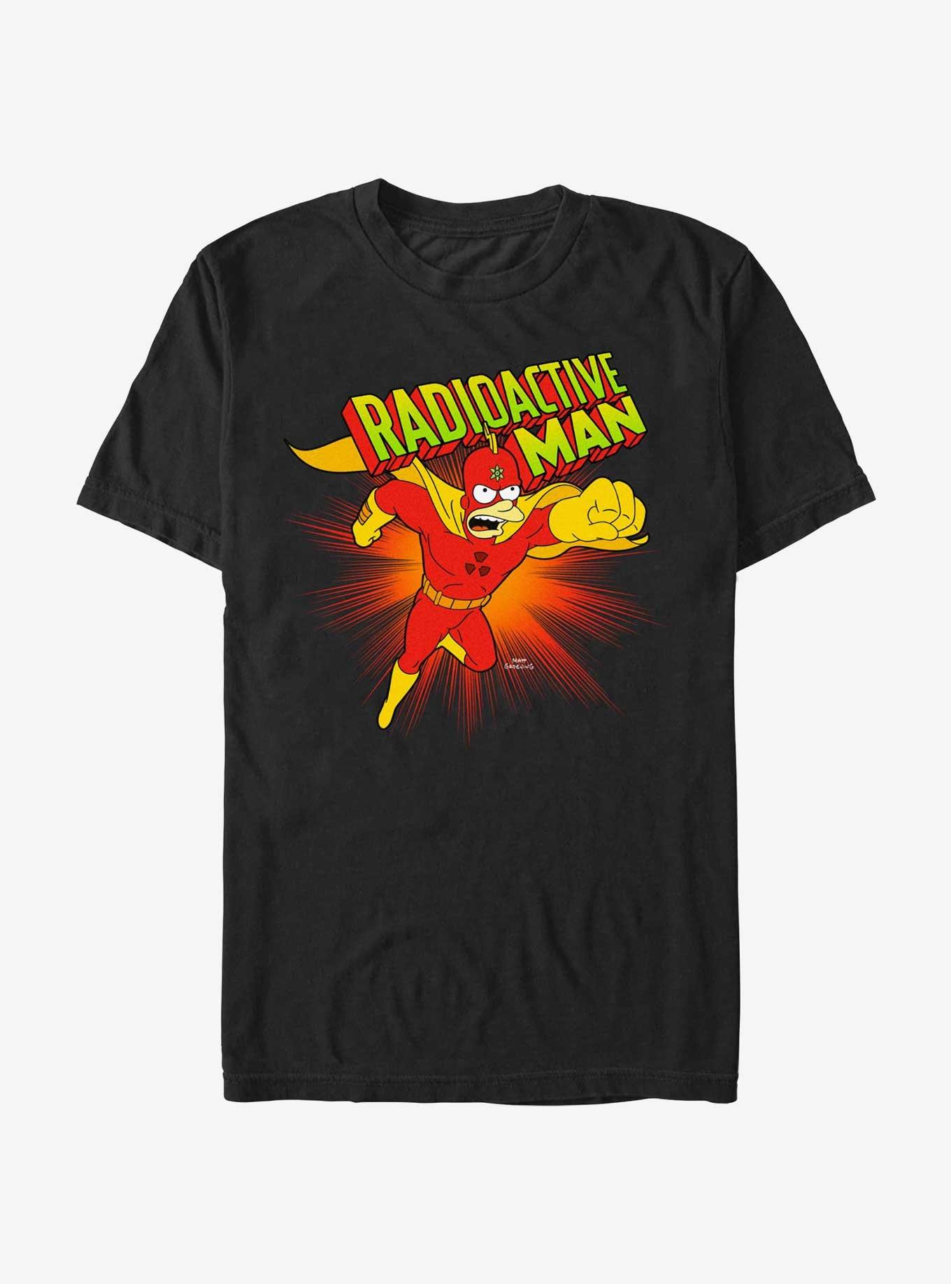 The Simpsons Radioactive Man T-Shirt, BLACK, hi-res