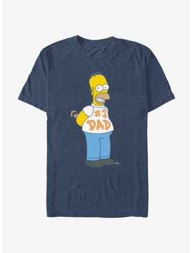 The Simpsons Number 1 Dad Homer T-Shirt, , hi-res