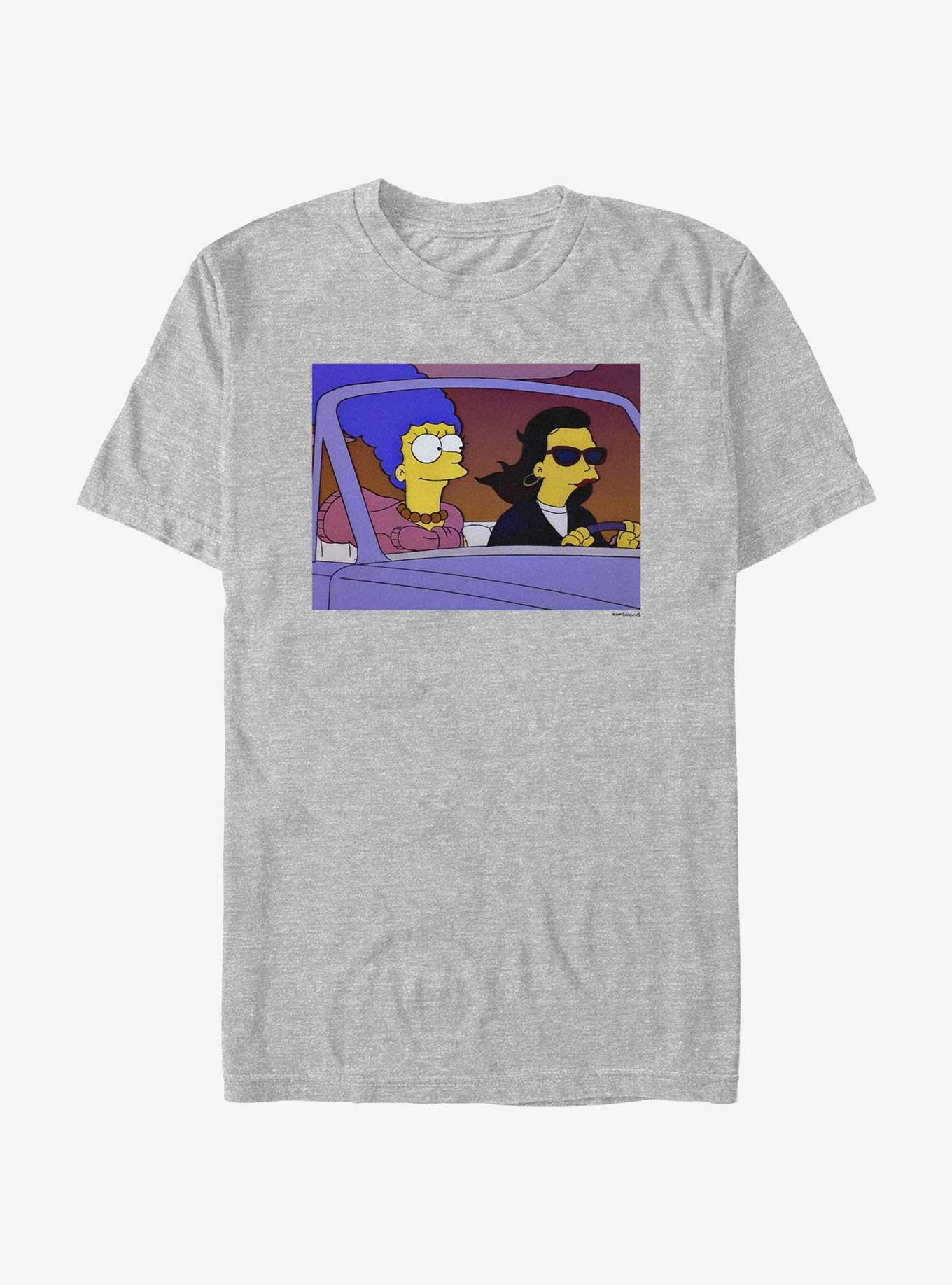 The Simpsons Marge On The Lam T-Shirt, ATH HTR, hi-res